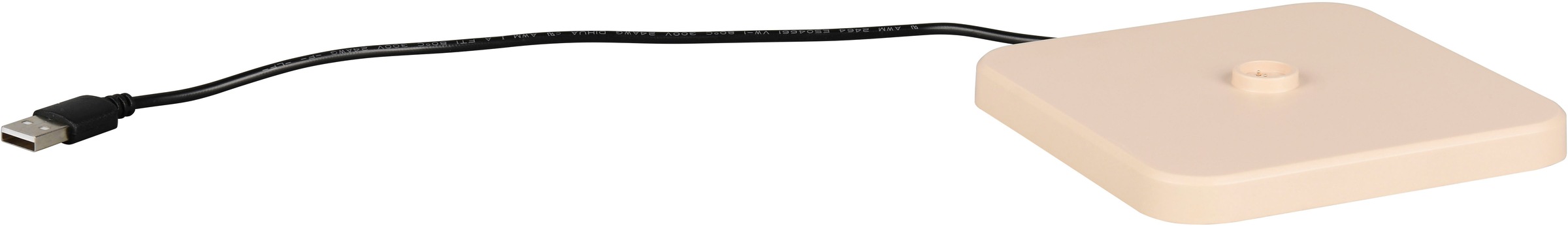 REALITY Leuchten »Fernandez« LED-Board 1 Stk. Farbwechsler | warmweiß - kaltweiß Garten Akku Tischlampe USB Ladestation dimmbar Lichtfarbe einstellbar