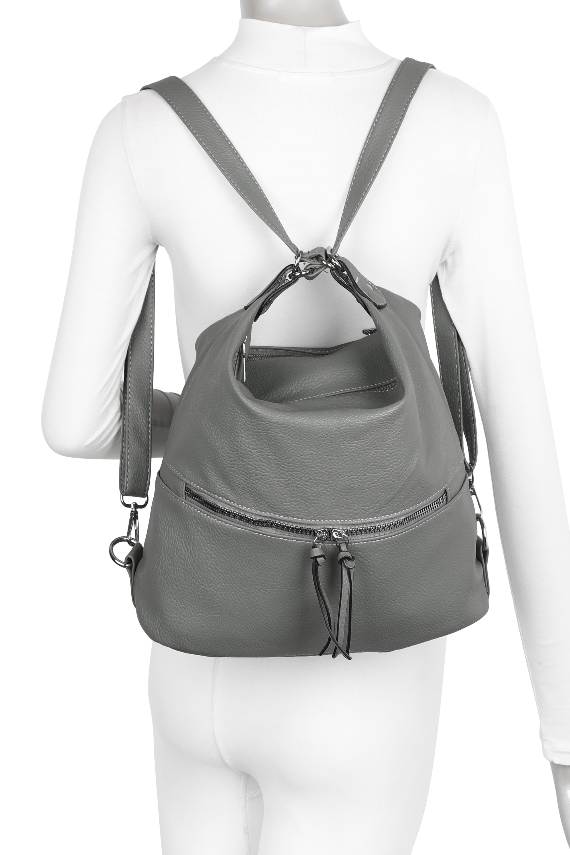TONI&FRIENDS Schultertasche »RuckZack«, auch als Rucksack tragbar