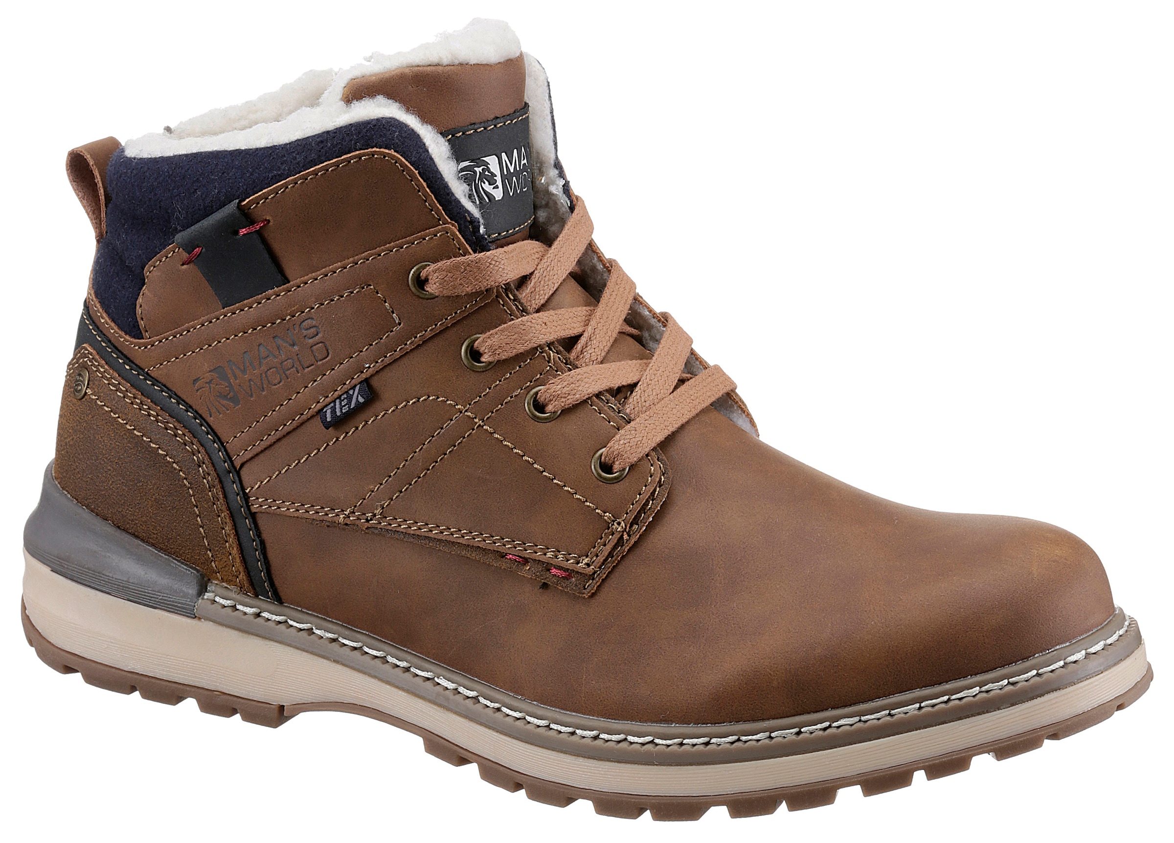 Man's World Winterboots, mit wasserabweisender TEX-Membran