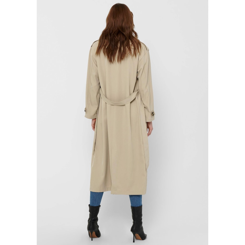 ONLY Trenchcoat »ONLLINE X-LONG TRENCHCOAT OTW NOOS«