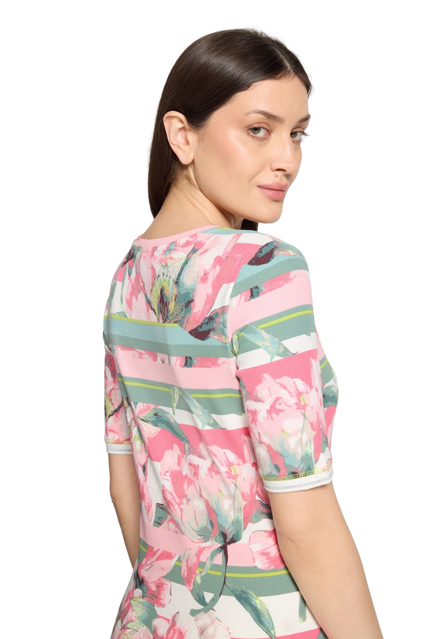 Betty Barclay Kurzarmshirt »Damen mit Rippenstruktur« 1 Stk.