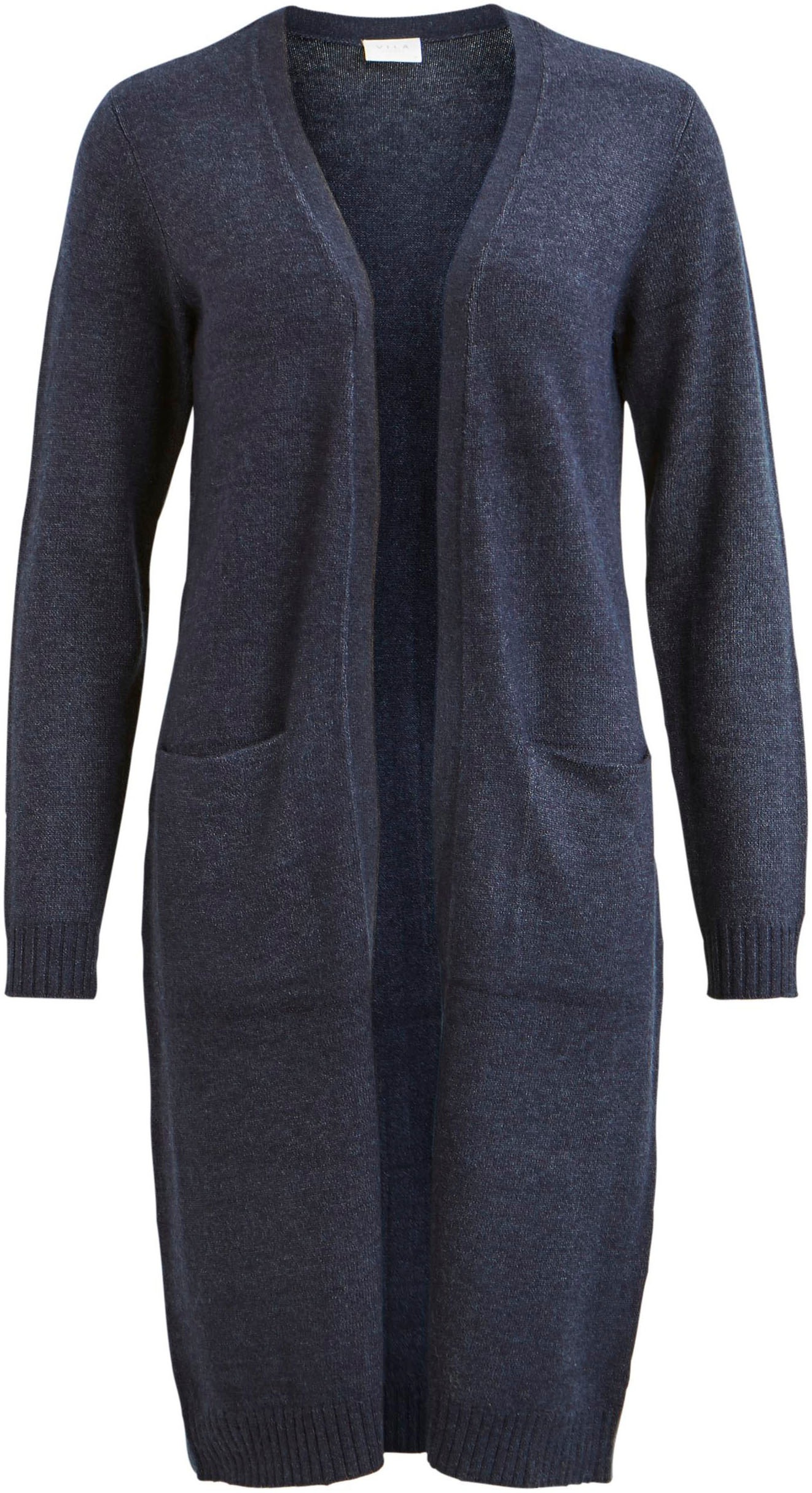 Vila Longstrickjacke »VIRIL LONG L/S KNIT CARDIGAN - NOOS«, in knielanger Form