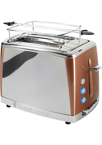 RUSSELL HOBBS Toaster »Luna Copper Accents 24290-56«...