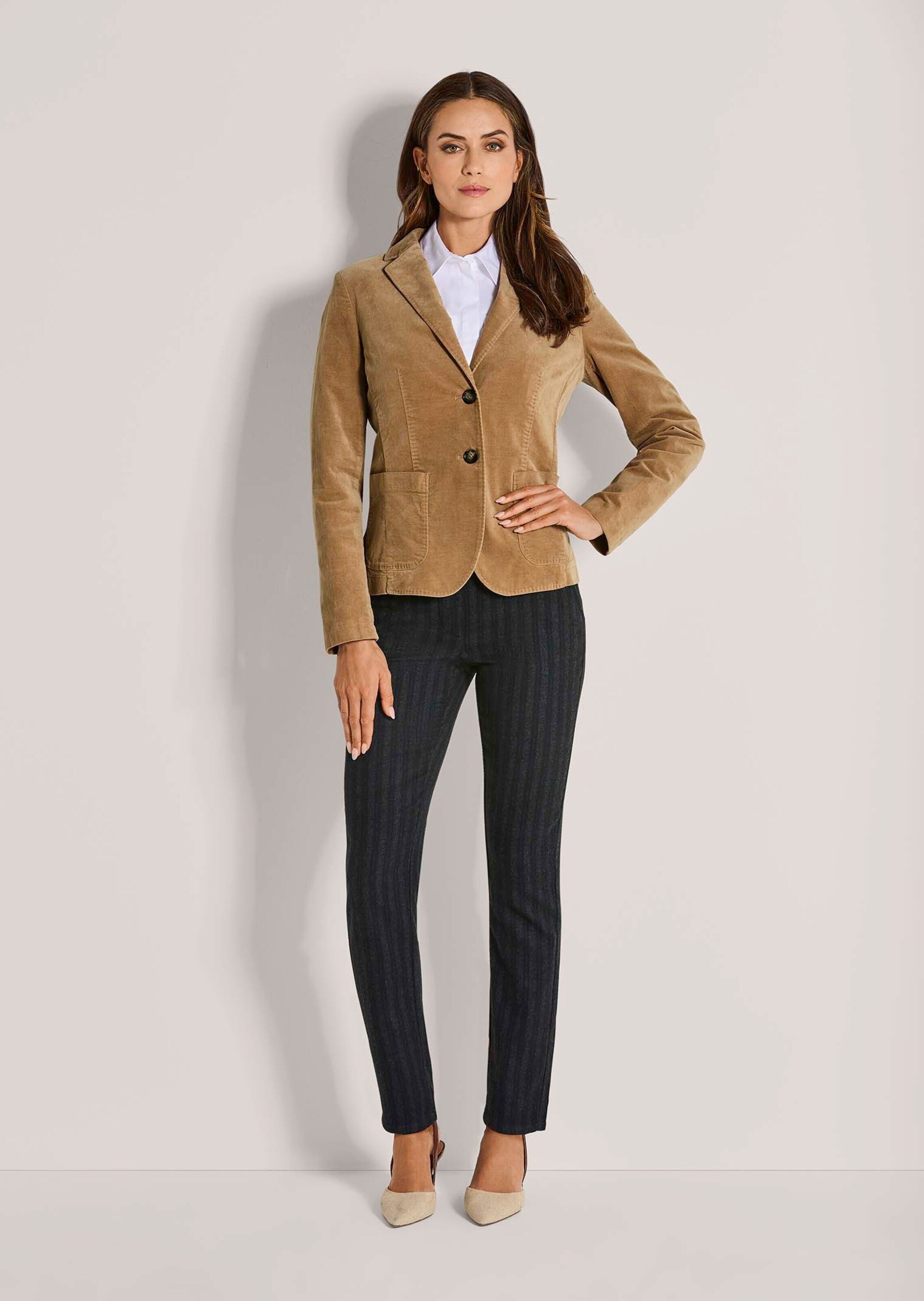 MADELEINE Jackenblazer "Samtblazer Samtblazer mit Stretch-Komfort" Sportsam günstig online kaufen