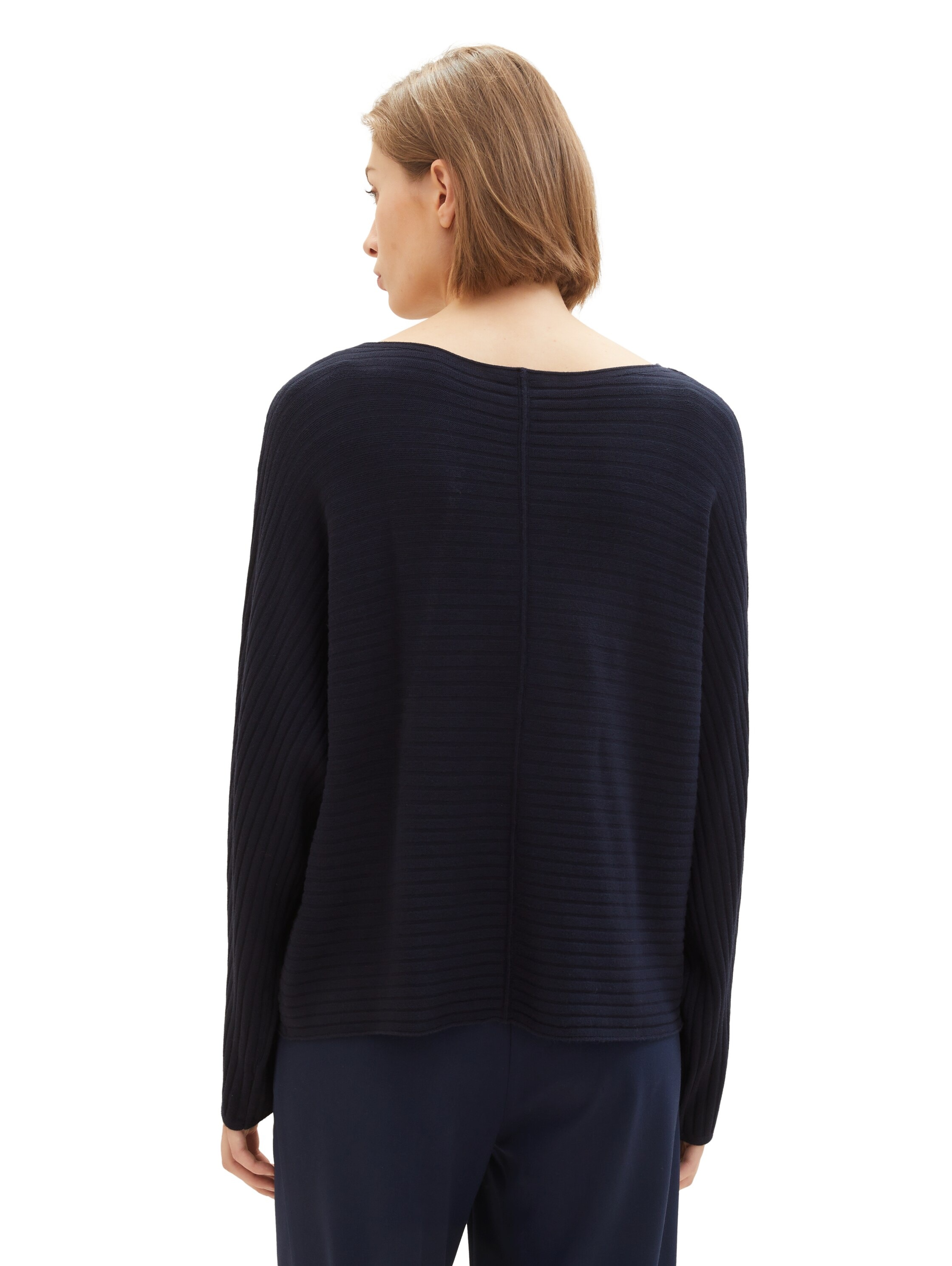 TOM TAILOR Strickpullover, mit Strukturierung