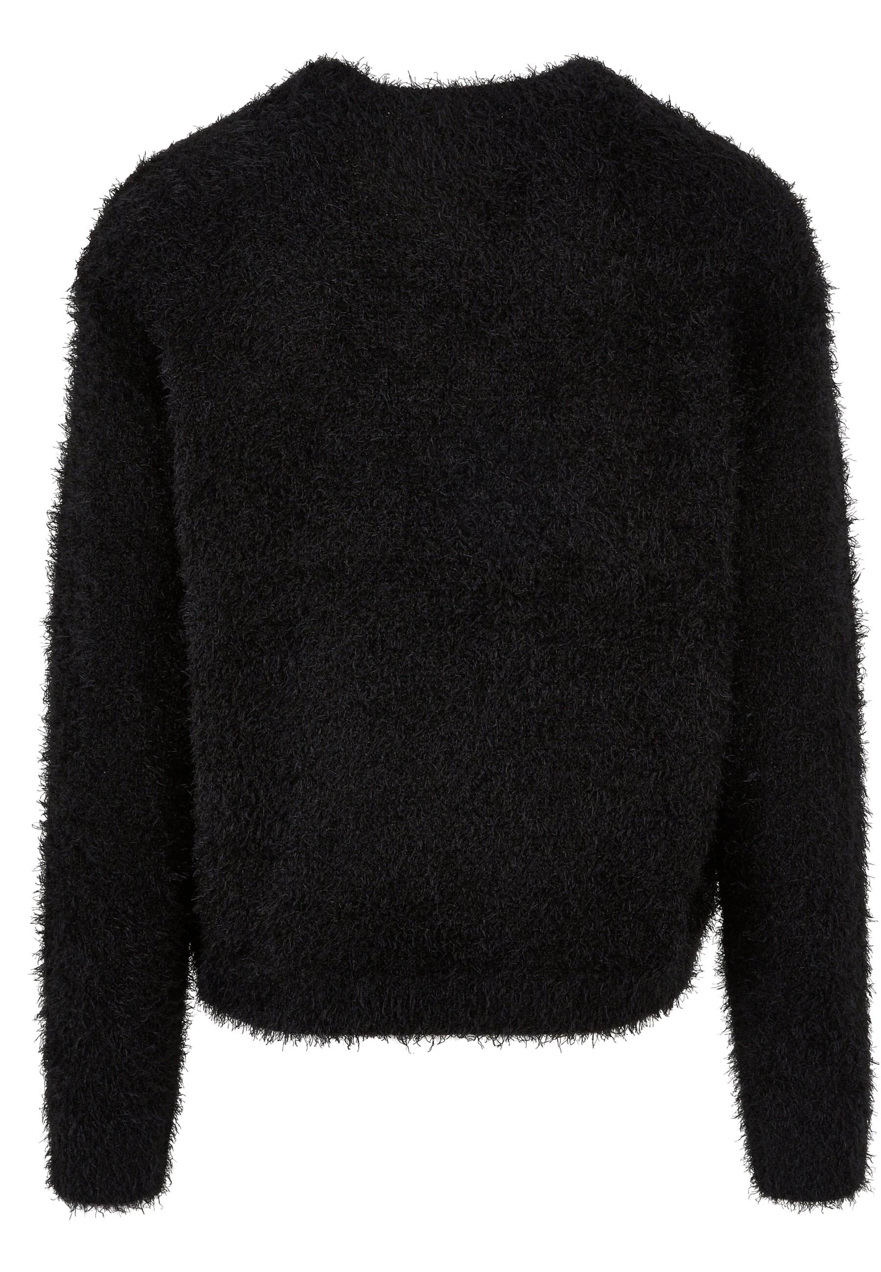 URBAN CLASSICS Rundhalspullover »Urban Classics Herren Feather Sweater«, (1 tlg.)
