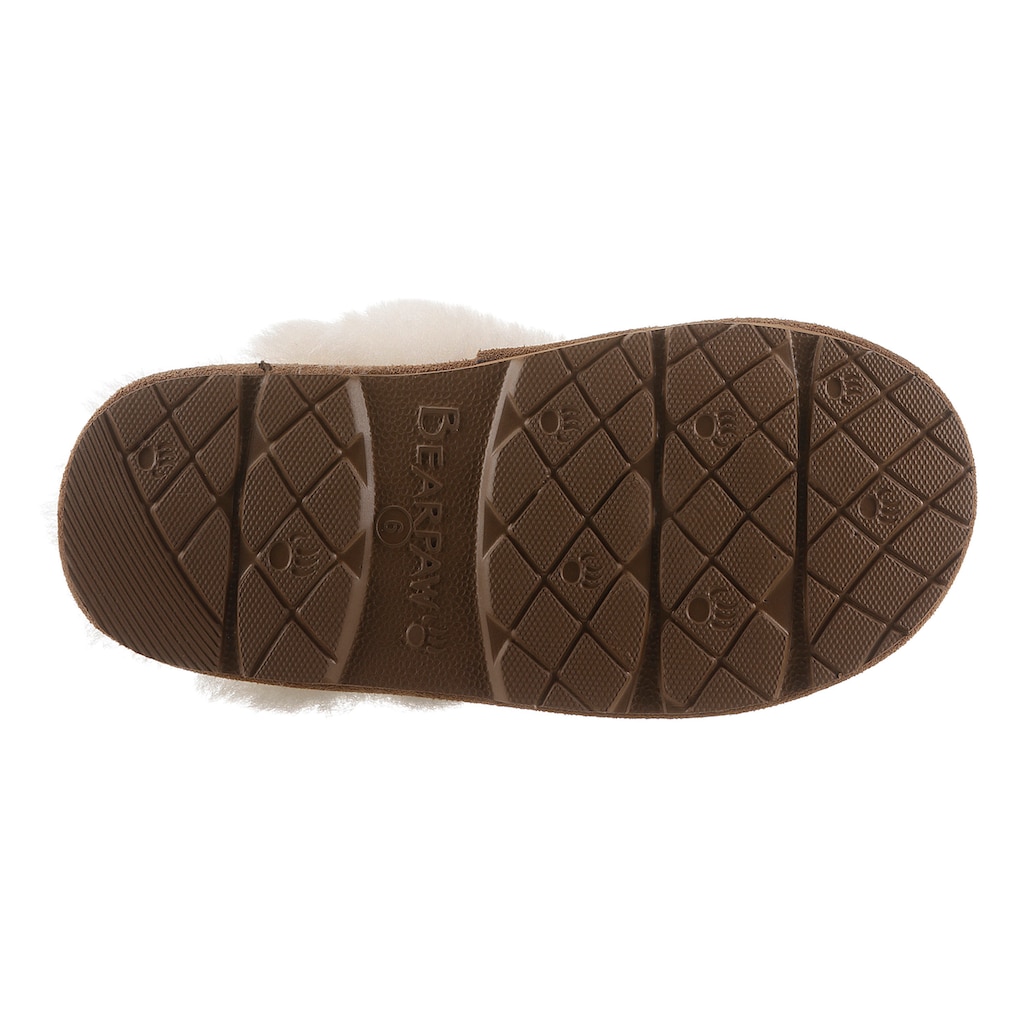 Bearpaw Pantoffel, mit Neverwet® Imprägnierung