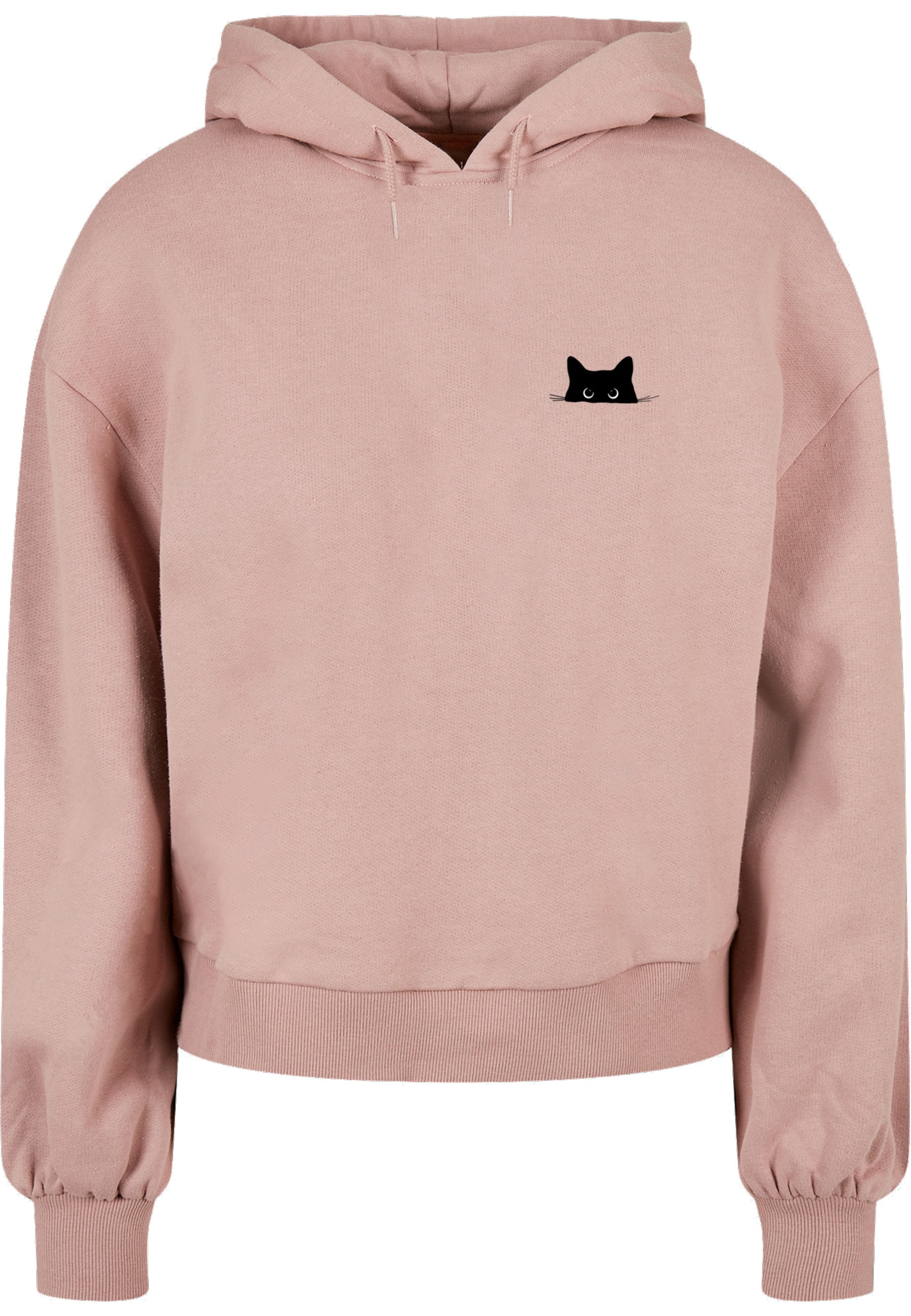Merchcode Kapuzensweatshirt "Merchcode Ladies Halloween - Cat Hoody" günstig online kaufen