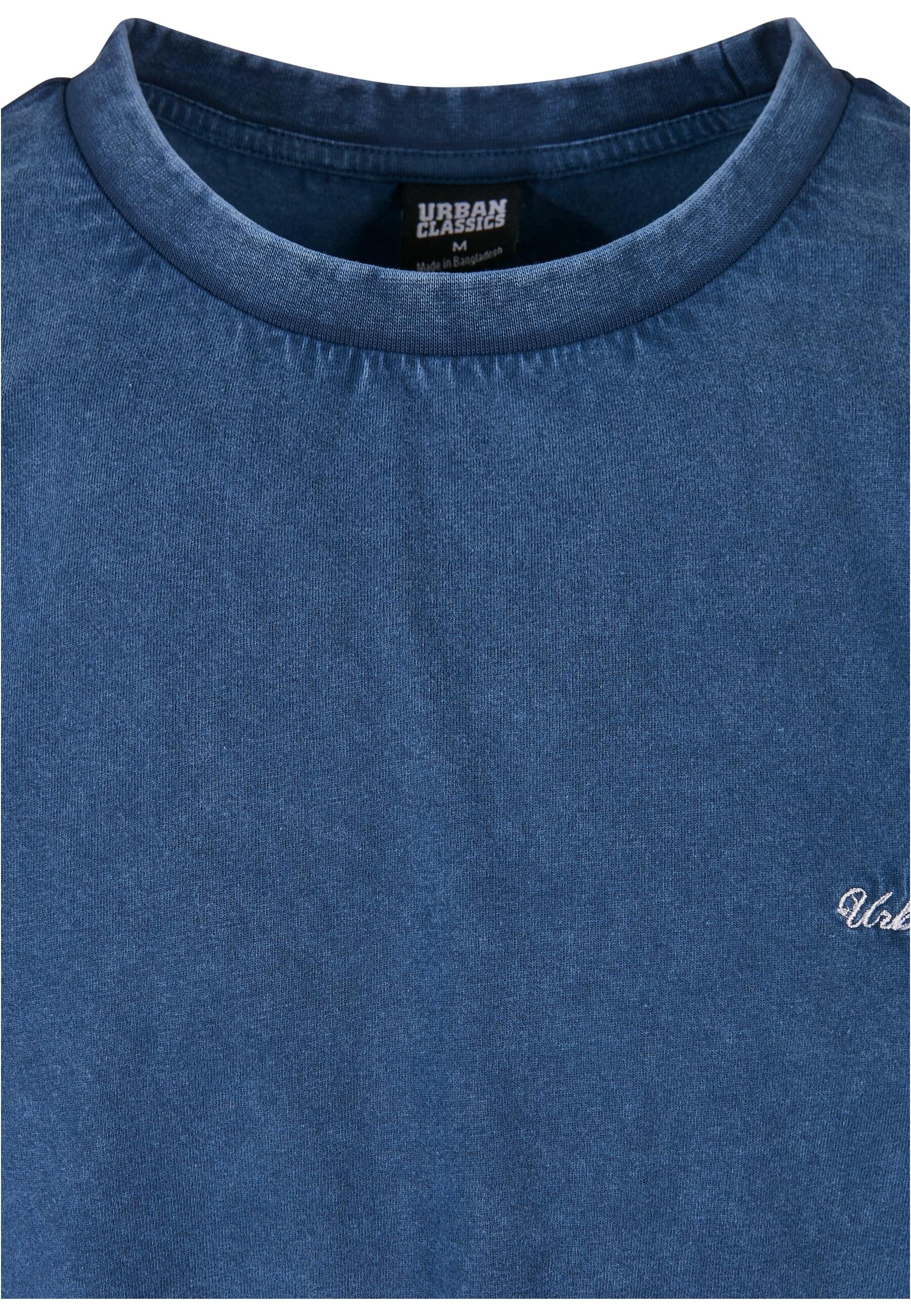 URBAN CLASSICS T-Shirt »Urban Classics Herren Oversized Small Embroidery Tee«, (1 tlg.)