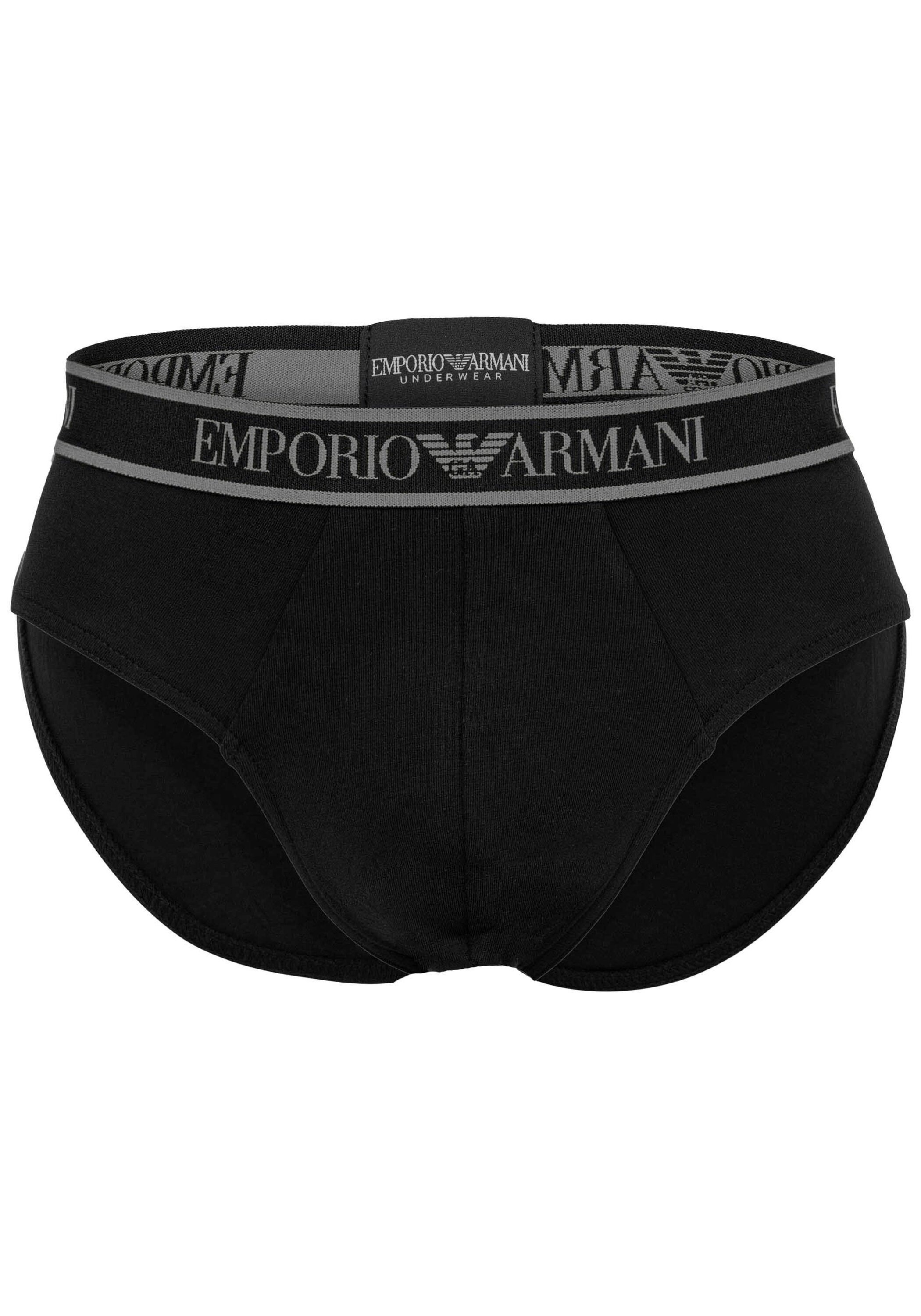 Emporio Armani Slip "Slip Core Logoband 3er Pack" günstig online kaufen