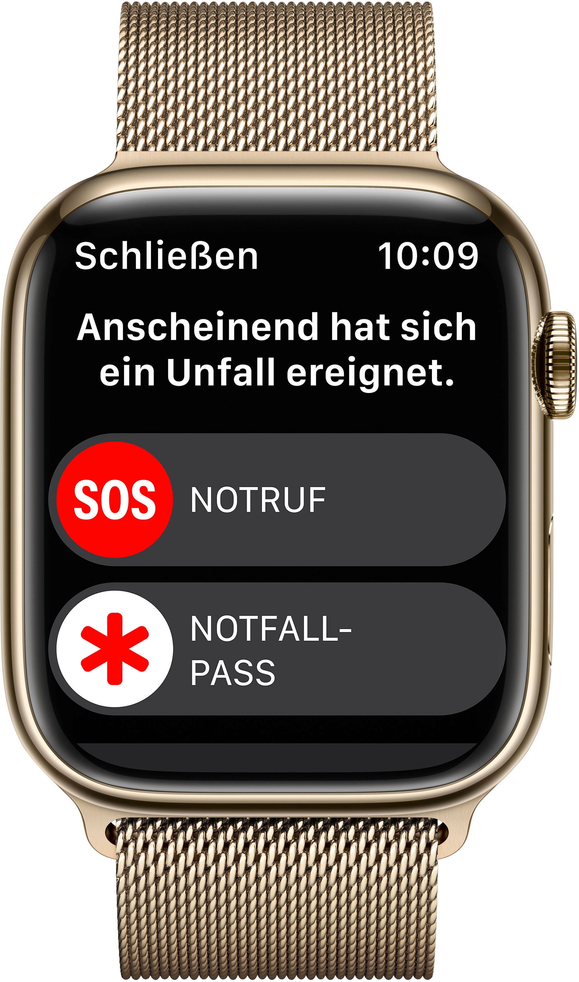 | Apple Series »Watch Zukunft Watch Am Milanaise«, 8 Cellular Handgelenk.) Gesundheit. + (Die der GPS BAUR Edelstahl 45mm