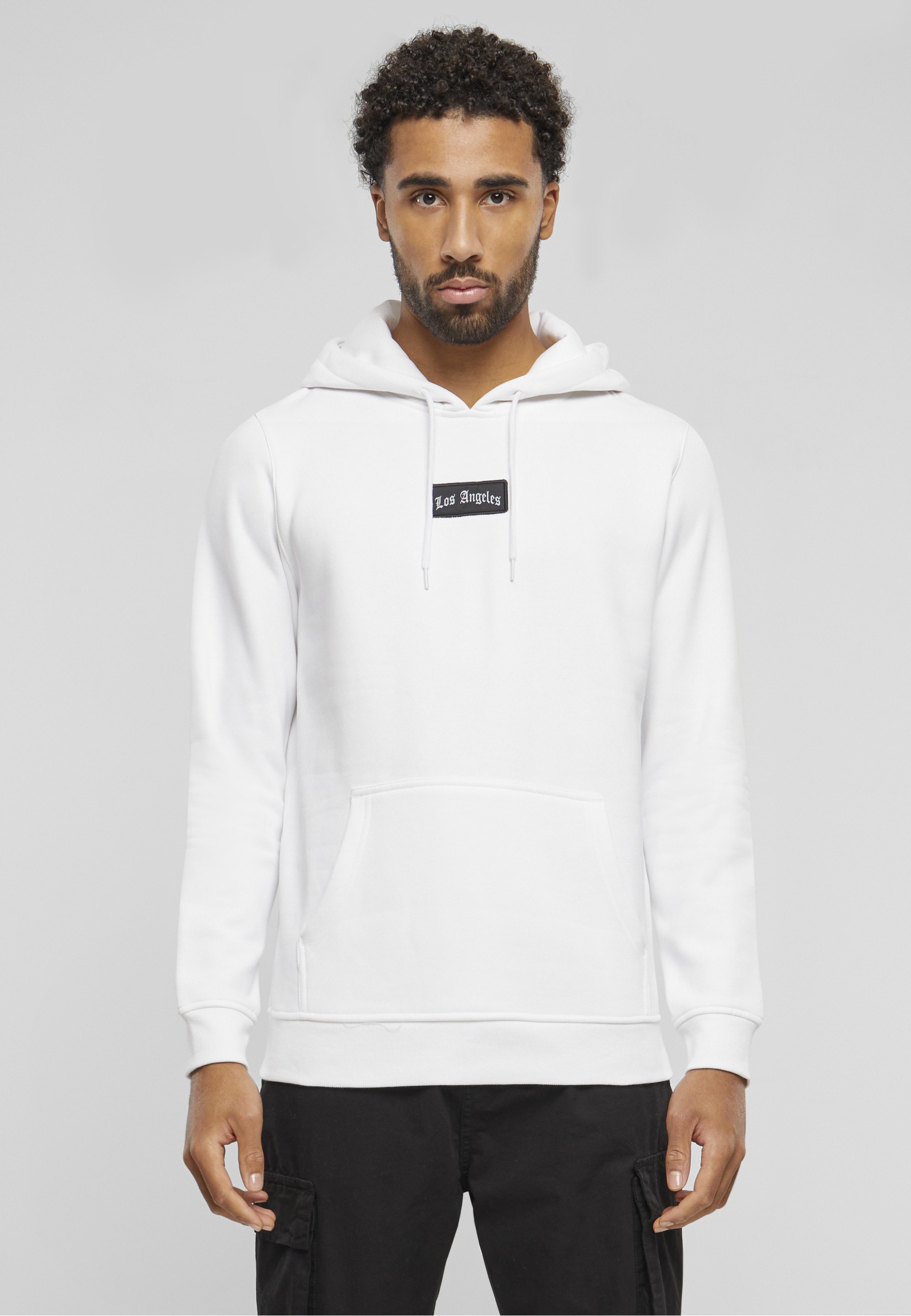 MisterTee Kapuzenpullover "MisterTee Herren LA Sketch Patch Hoody" 1 Stk. günstig online kaufen