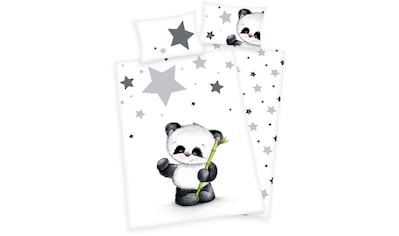 Baby Best Babybettwäsche »Jana Panda«, (2 tlg.), mit Panda kaufen