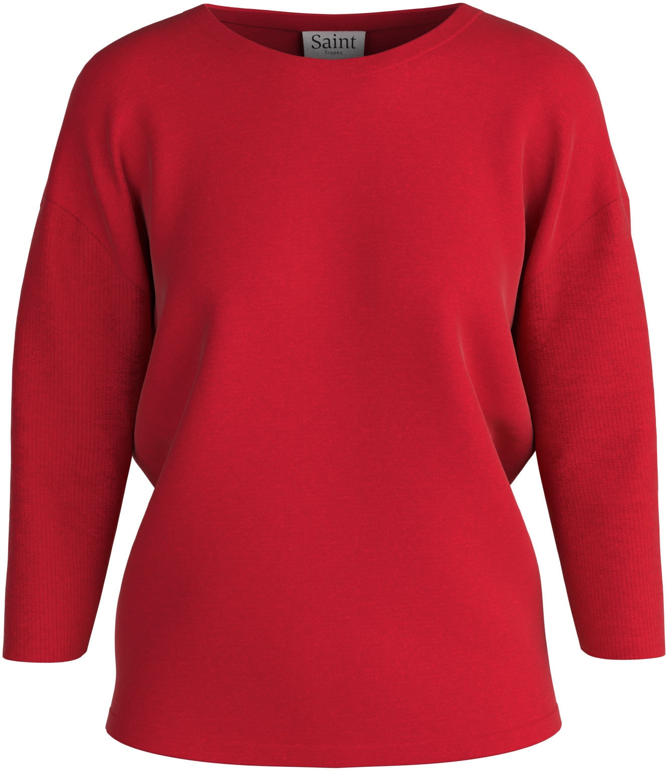 Saint Tropez Rundhalspullover "A2561, MilaSZ R-Neck Pullover" günstig online kaufen