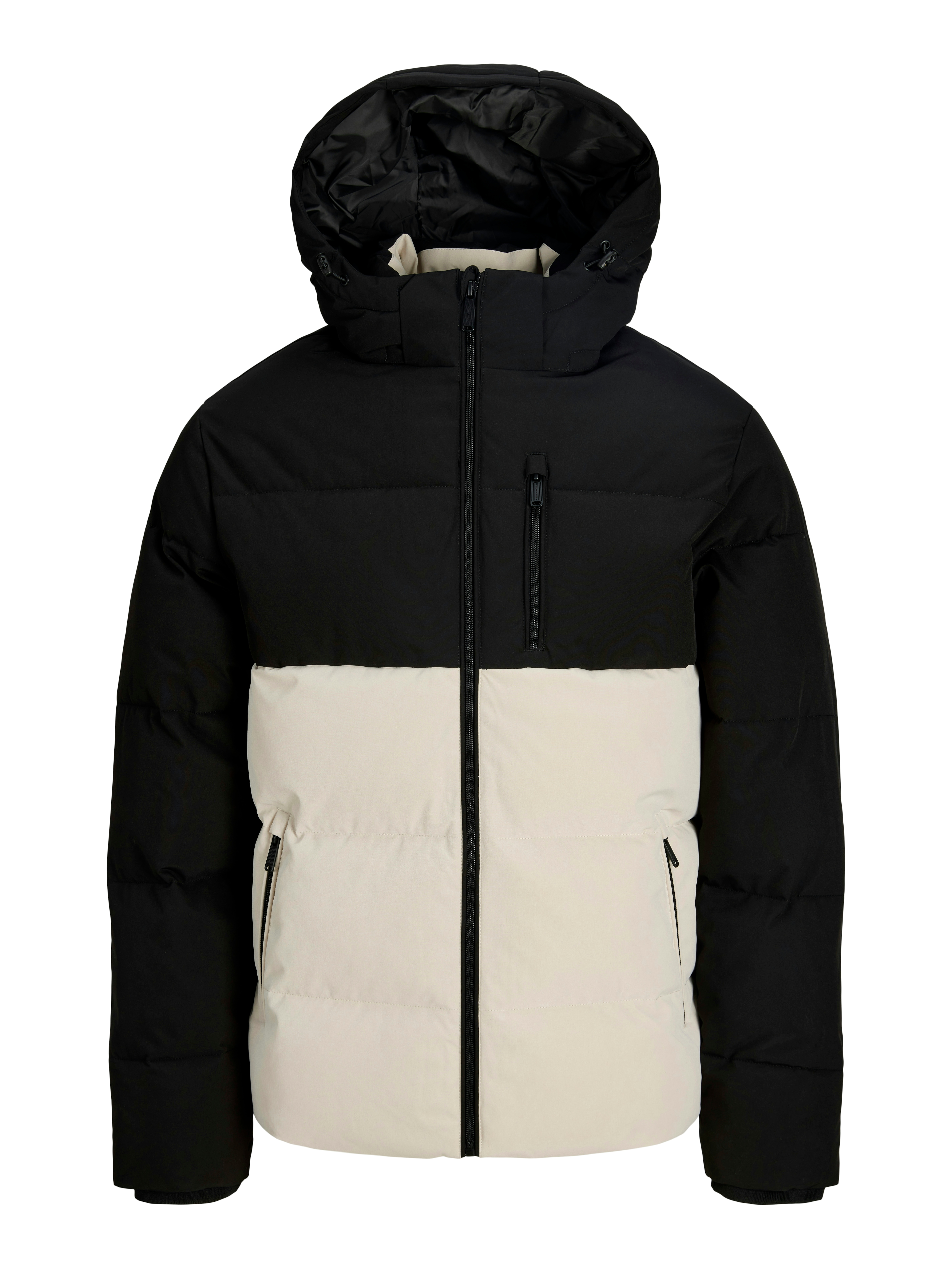 Jack & Jones Steppjacke "JJEBECKS PUFFER SN" mit Kapuze Kunstfaser, regular fit