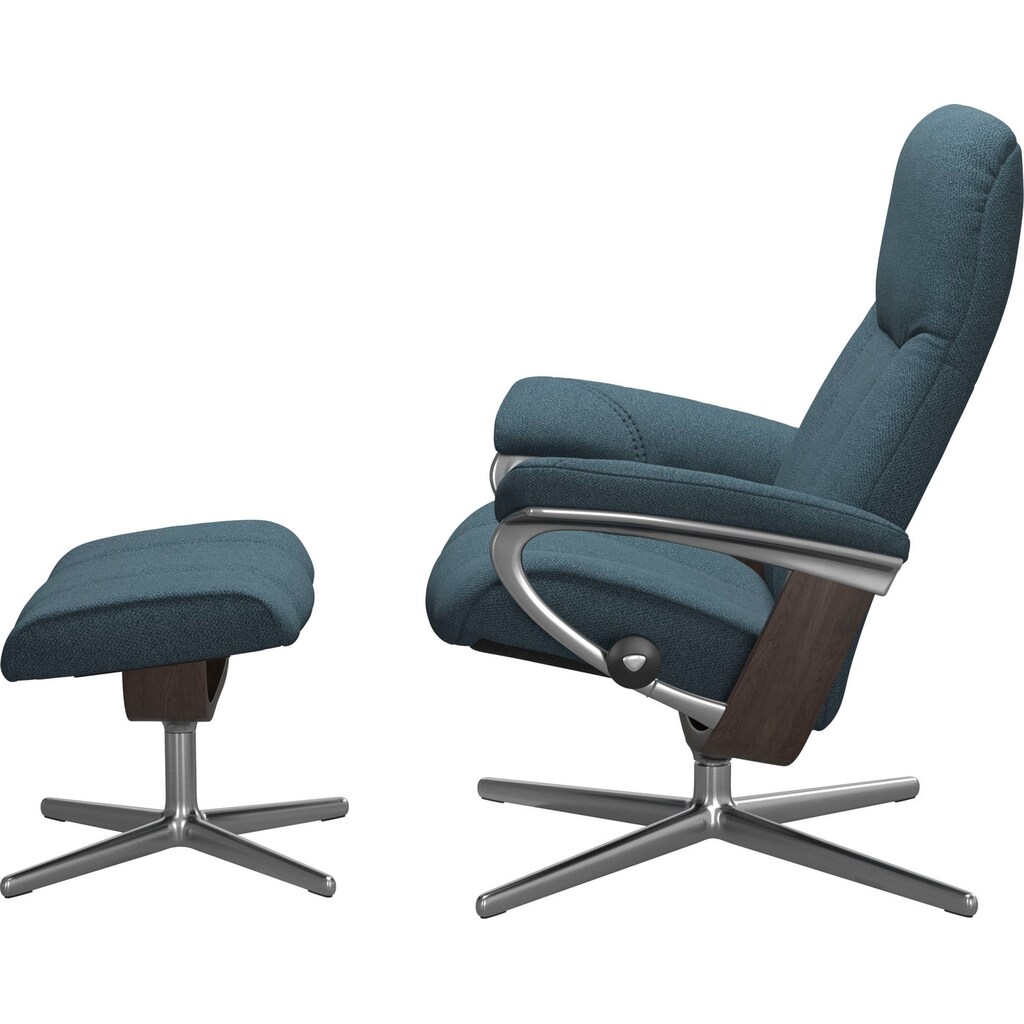 Stressless® Relaxsessel »Consul«, (Set, Relaxsessel mit Hocker)