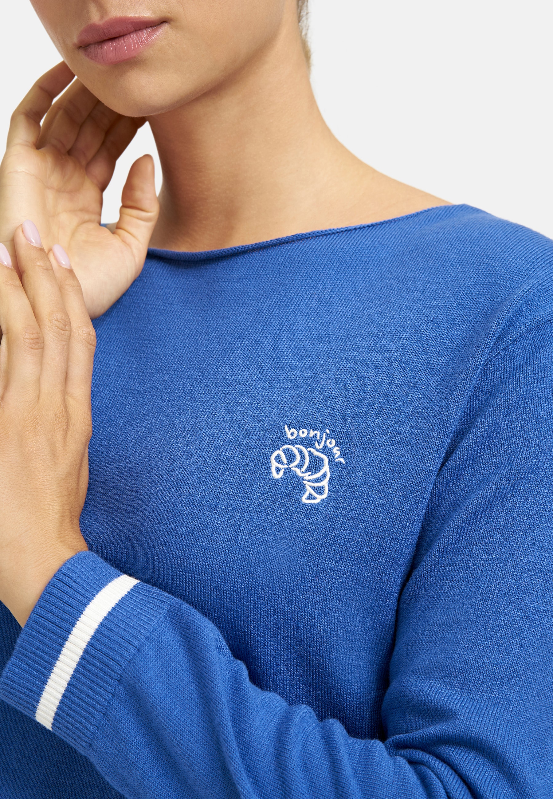 Smith & Soul Rundhalspullover mit U-Boot-Ausschnitt