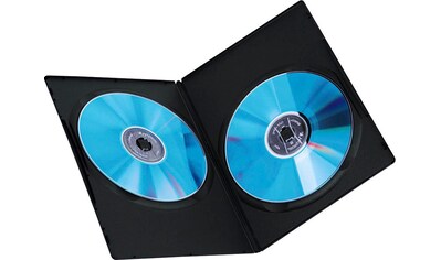 DVD-Hülle »DVD-Doppel-Leerhülle Slim, 25er-Pack, Schwarz, DVD Hülle«