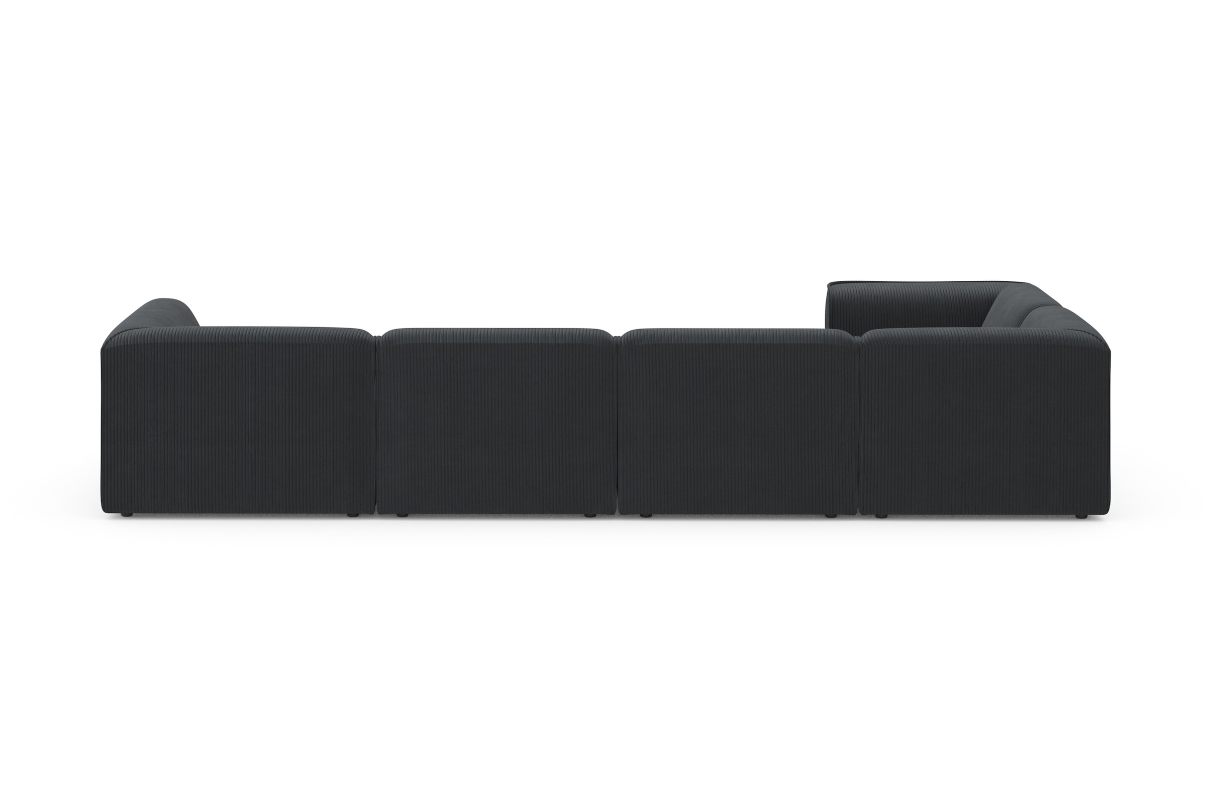RAUM.ID Wohnlandschaft »Merid U-Form, jederzeit durch Module erweiterbar, B/T/H: 367/206/70 cm«, als Modul oder separat verwendbar, für individuelle Zusammenstellung