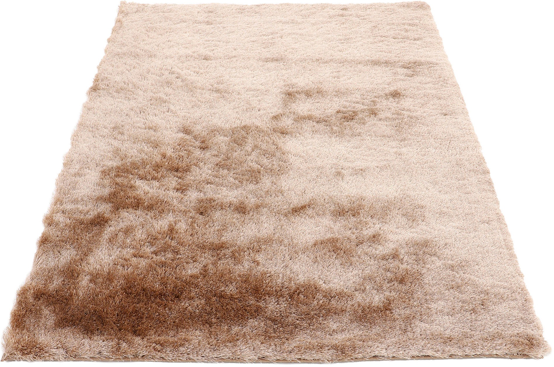 carpetfine Hochflor-Teppich »Breeze«, rechteckig, 45 mm Höhe, besonders weich mit leichtem Glanz Garn, Wohnzimmer