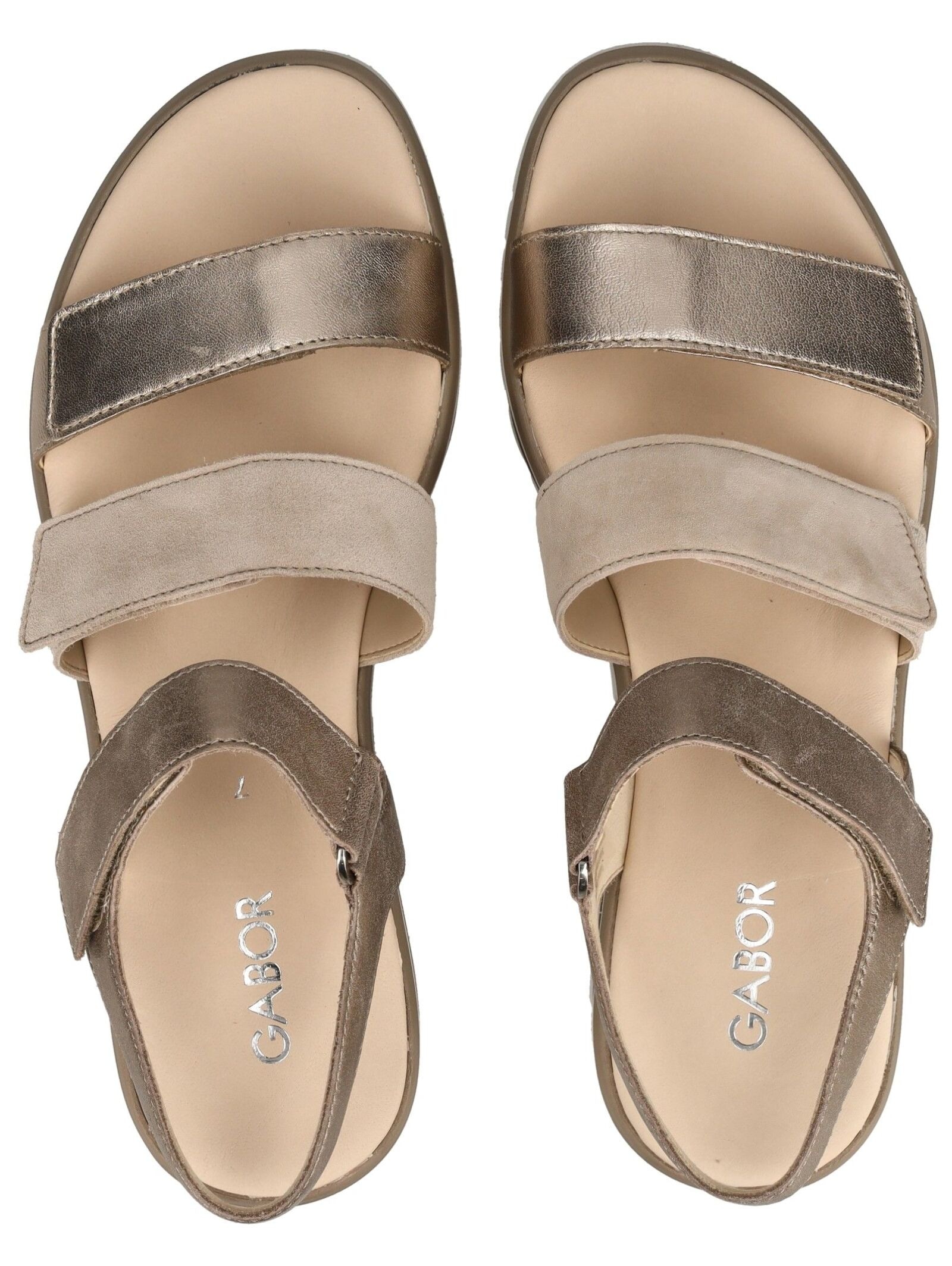 Gabor Plateausandaletten »Gabor Sandalen Glattleder«