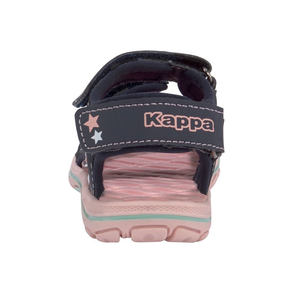Marken Kappa Kappa Sandale, mit coolen Lichteffekten navy-rosa
