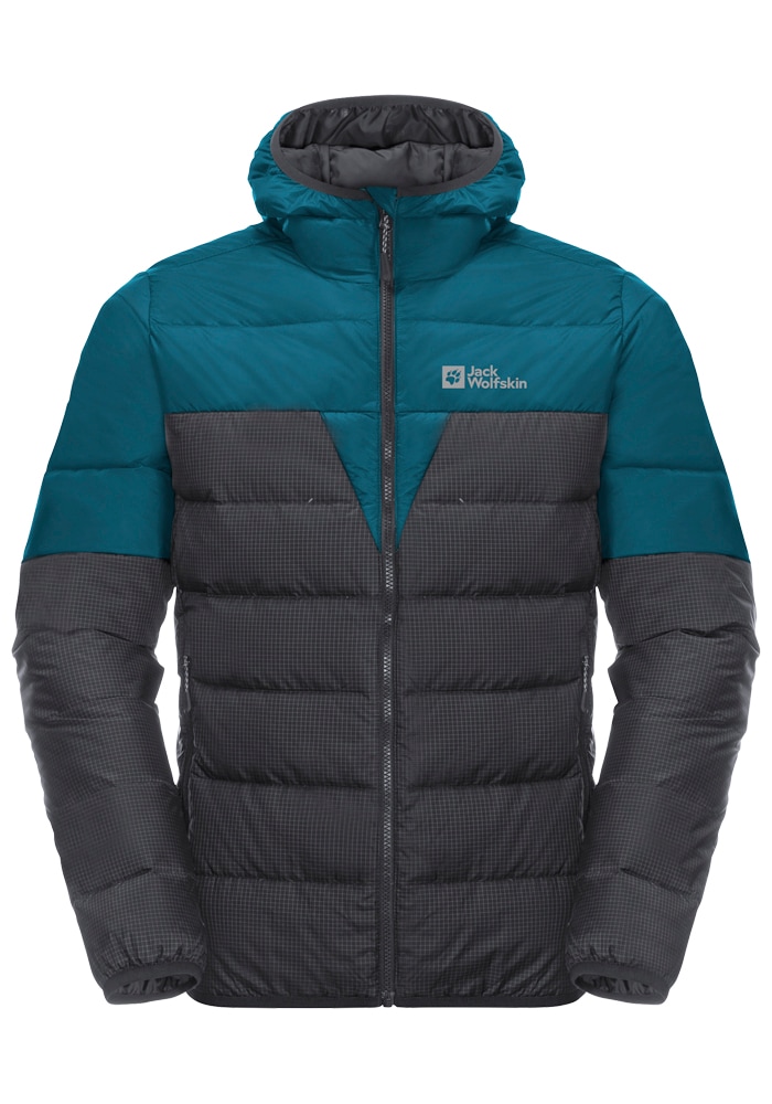 Jack Wolfskin Daunenjacke »DNA TUNDRA DOWN HOODY M«, mit Kapuze