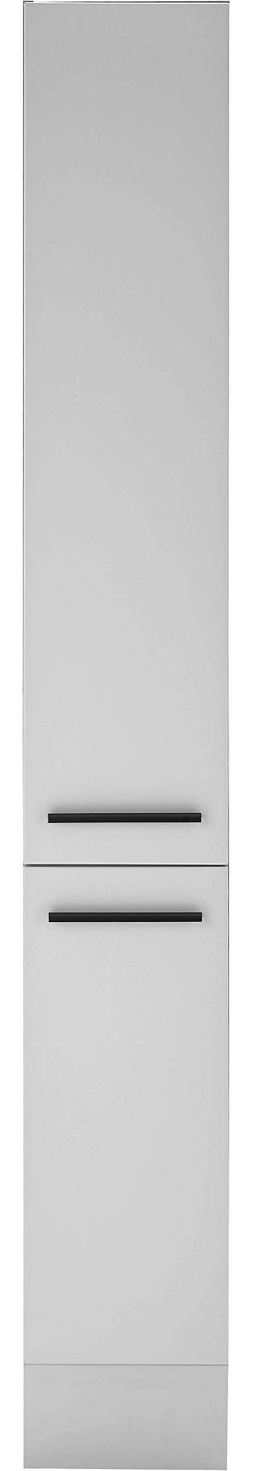 BASIC by Balculina Vorratsschrank »Denver, Küchenschrank BxHxT 30 x 211 x 57« 1 Stk. tlg. Breite 30cm, in grau matt/lancelot eiche