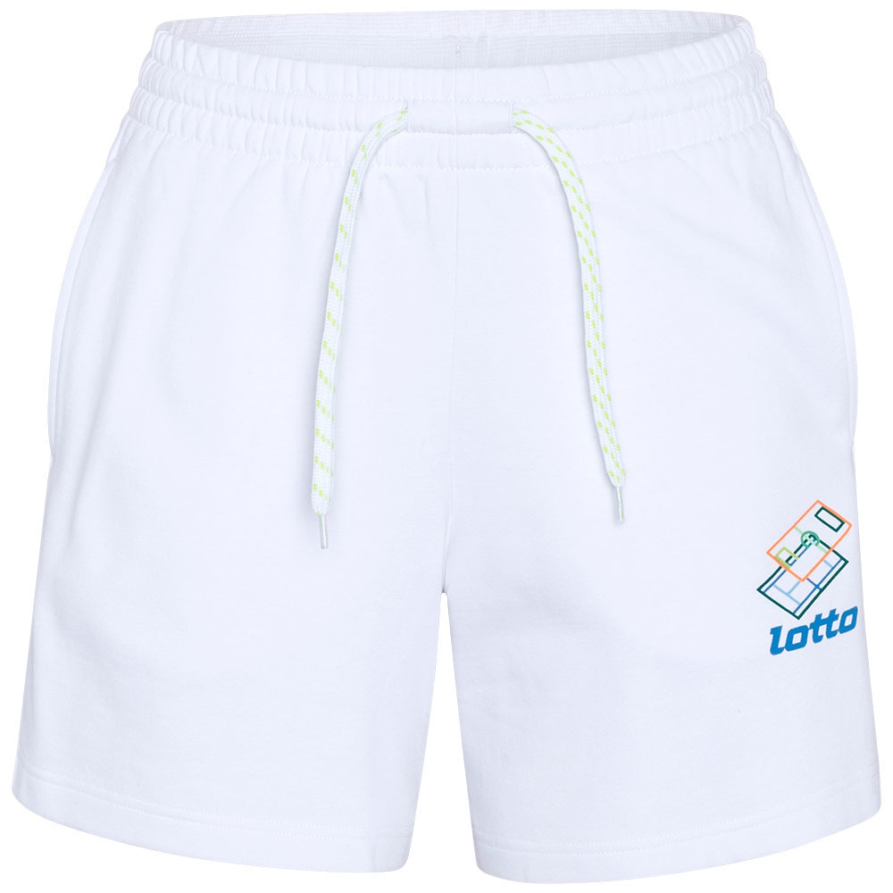 lotto Sweatshorts - mit urbanem Print in Neonfarben günstig online kaufen