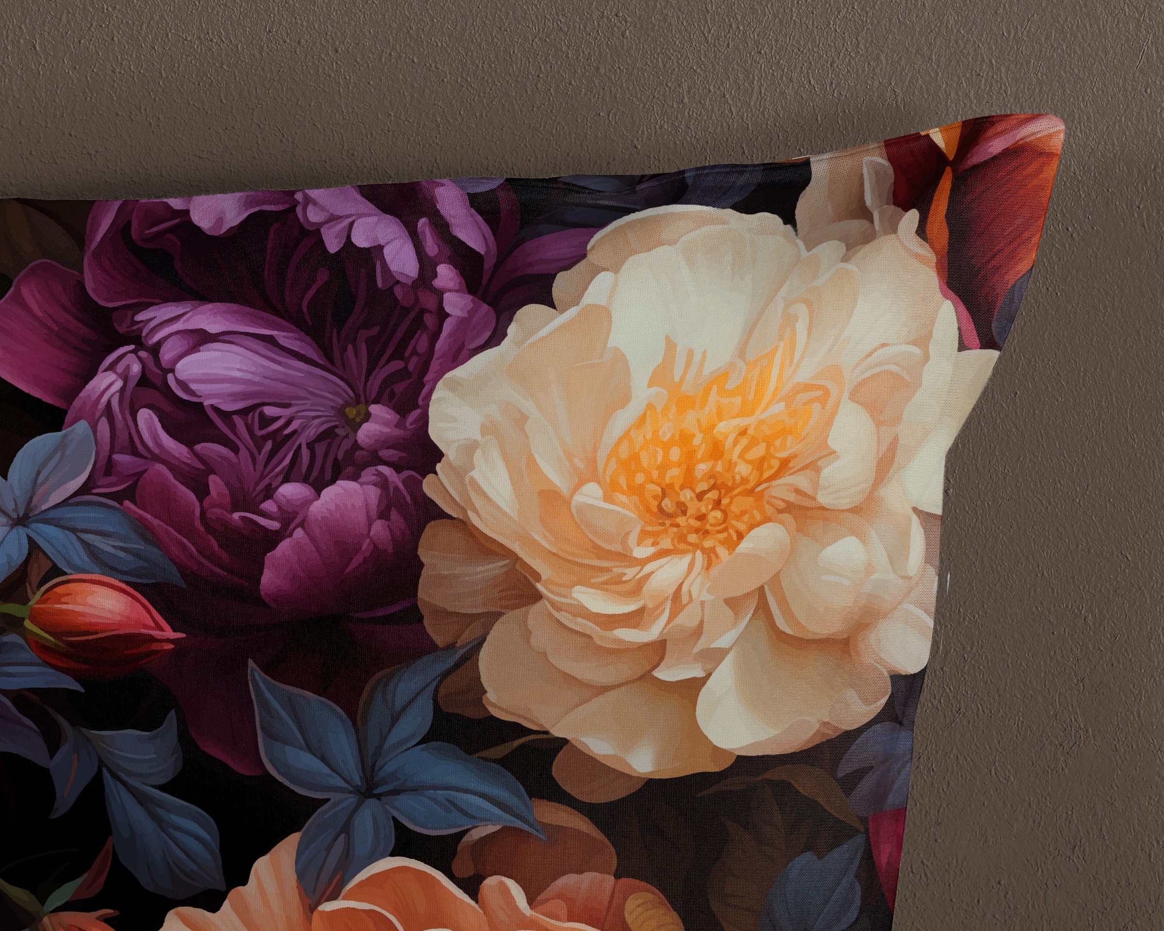 good morning Wendebettwäsche »Amadeus«, 100% Baumwolle, Renforcé, 1Reißverschluss, Wendeoptik, Blumen, Multi