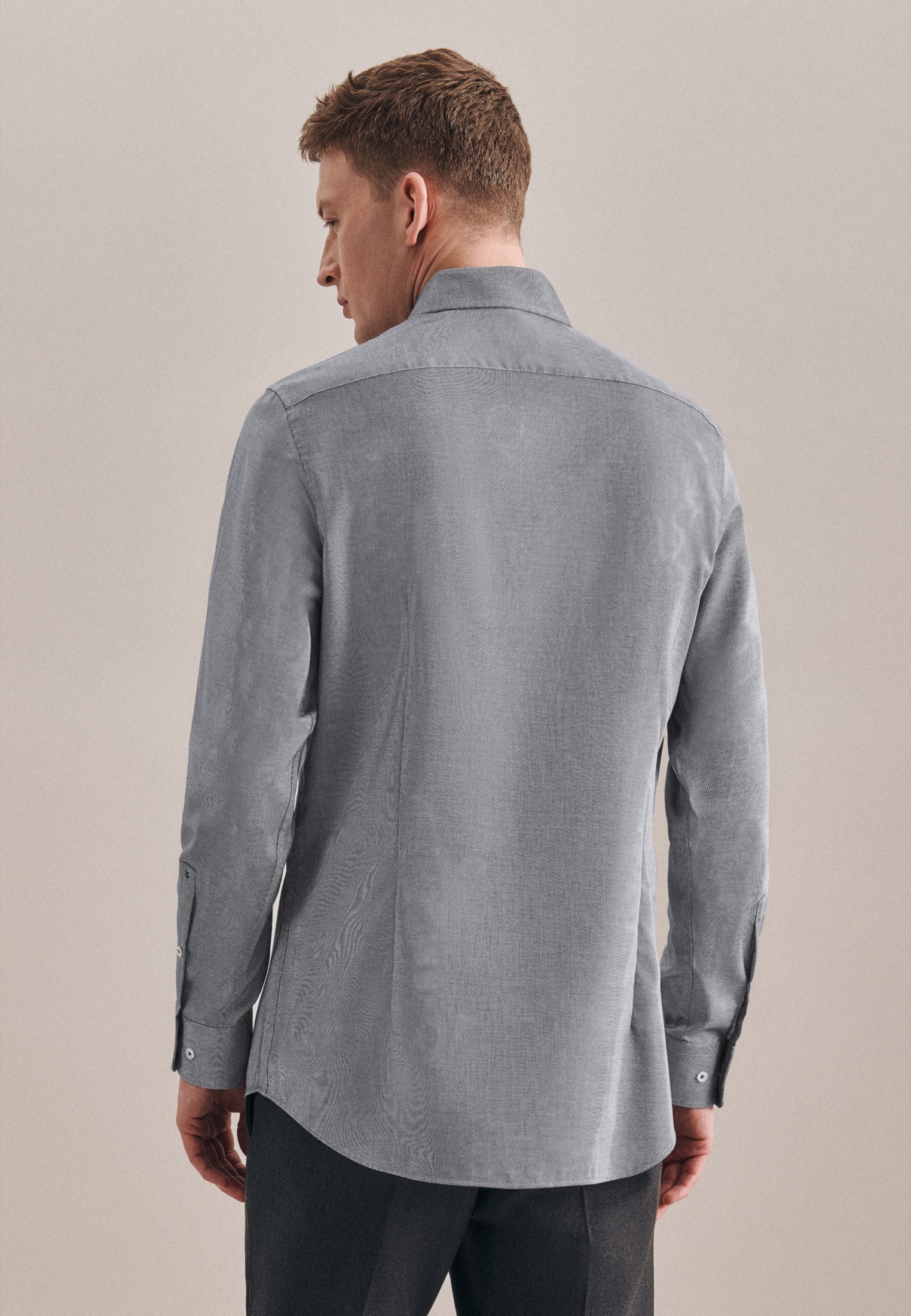 seidensticker "Schwarze Rose" Slim 1/1 Kentkragen Uni günstig online kaufen