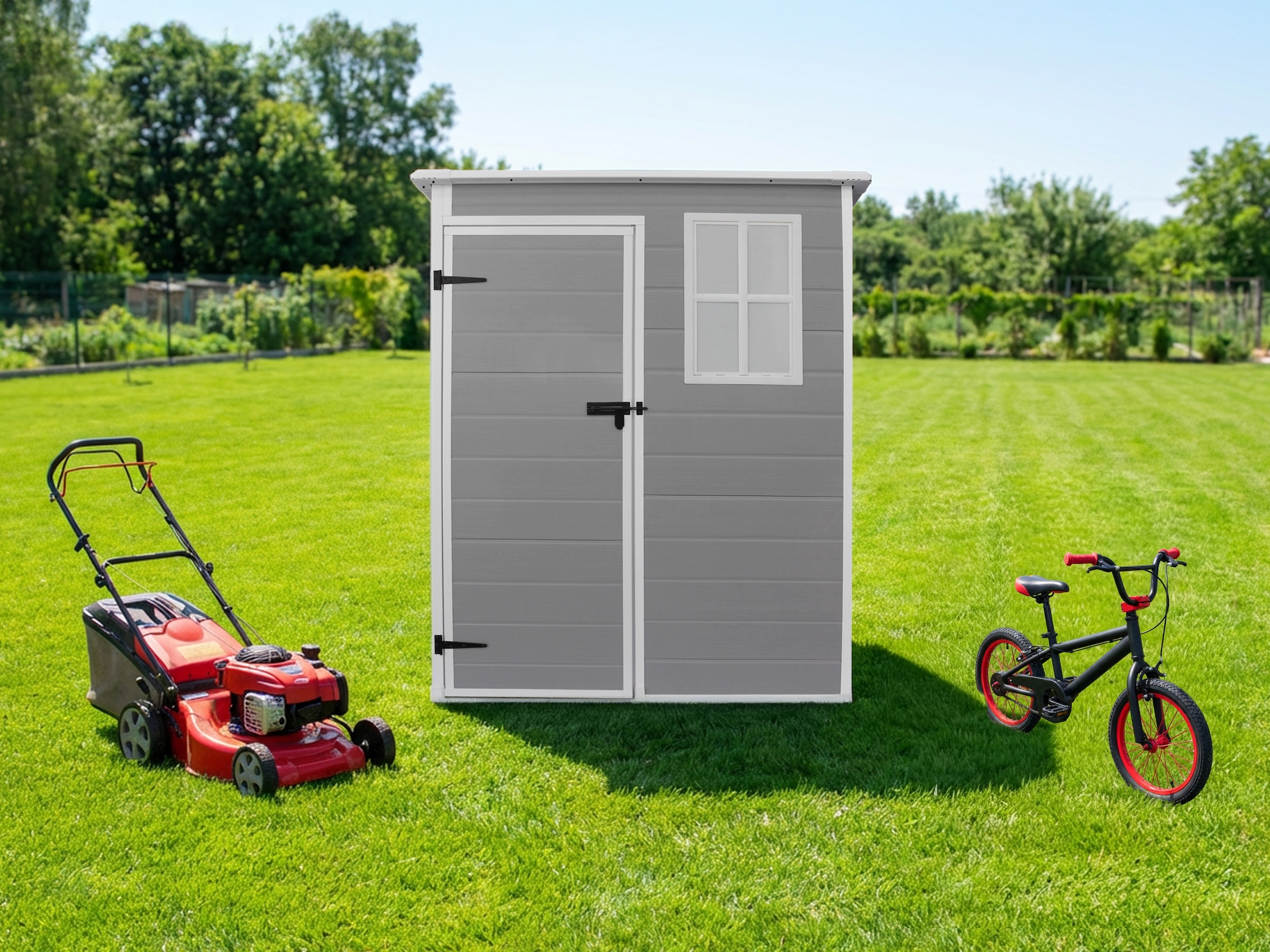 KONIFERA Gerätehaus »Kunststoff« Nagersicher und wasserdicht