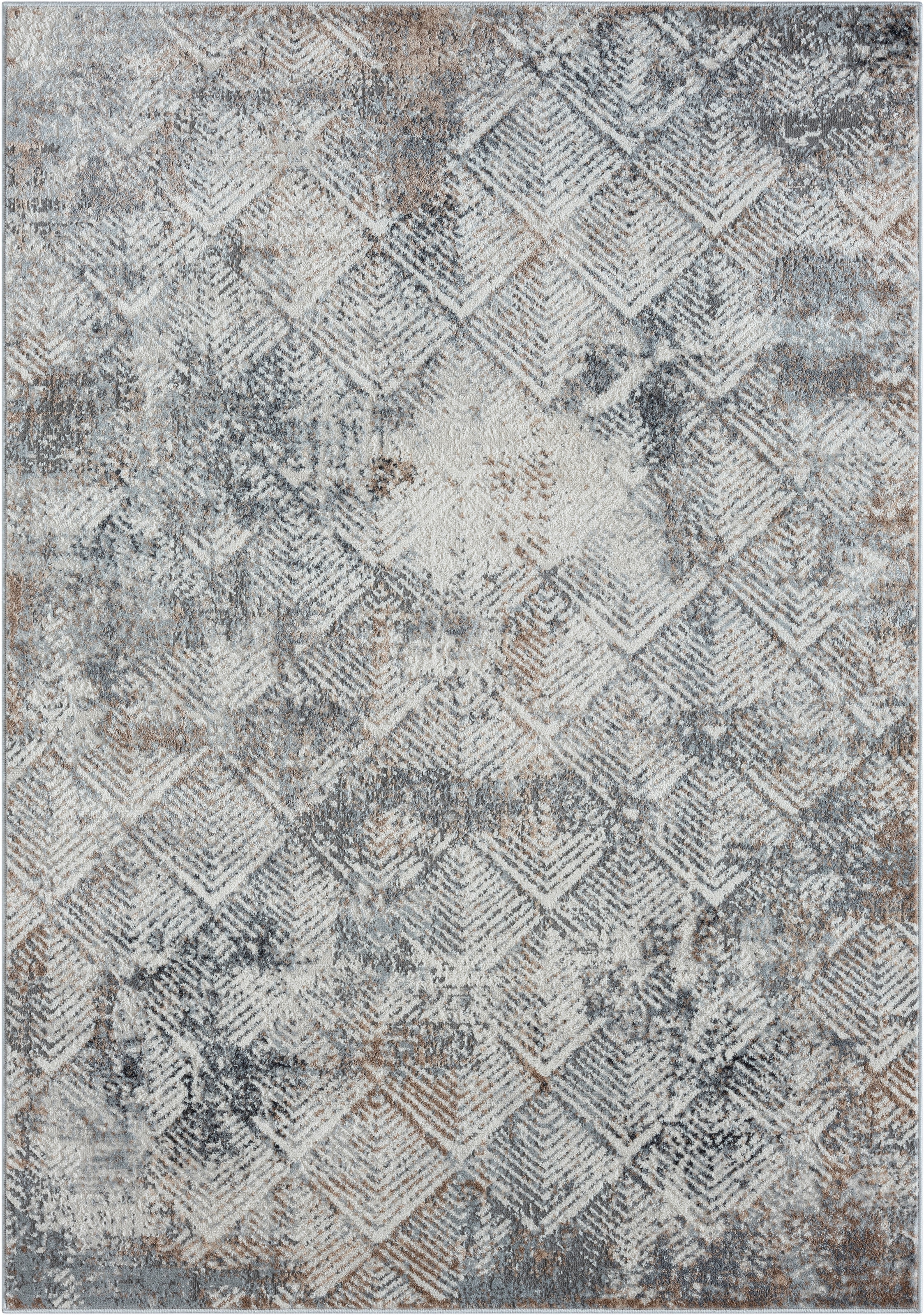 OTTO home Teppich »Micah« rechteckig 8 mm Höhe Kurzflor, modernes Design, pflegeleicht, Wohnzimmer