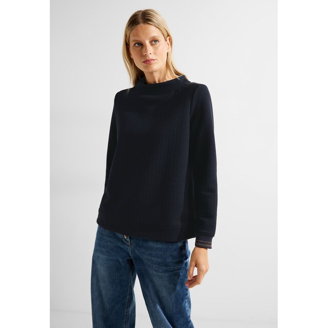 Cecil Sweatshirt, in Unifarbe kaufen | BAUR