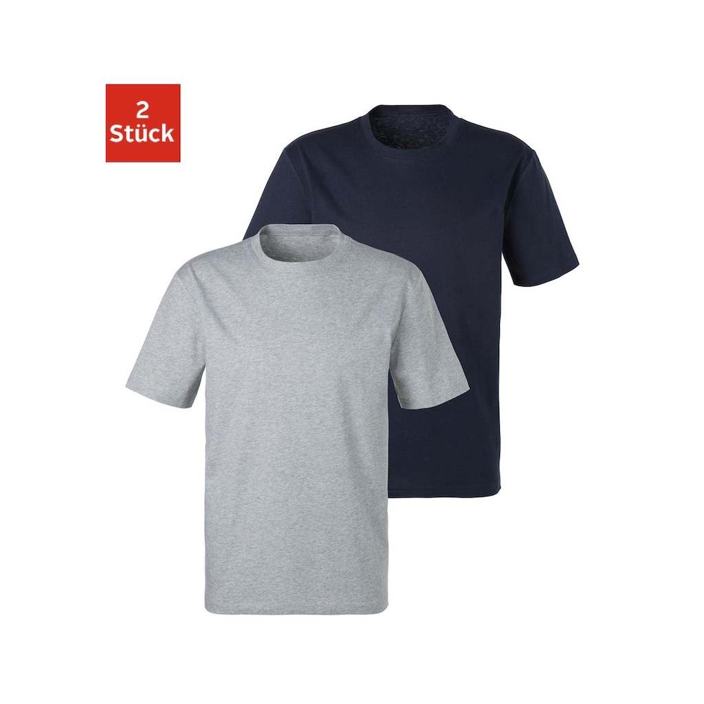Bench. T-Shirt (2er-Pack) Basic in uni