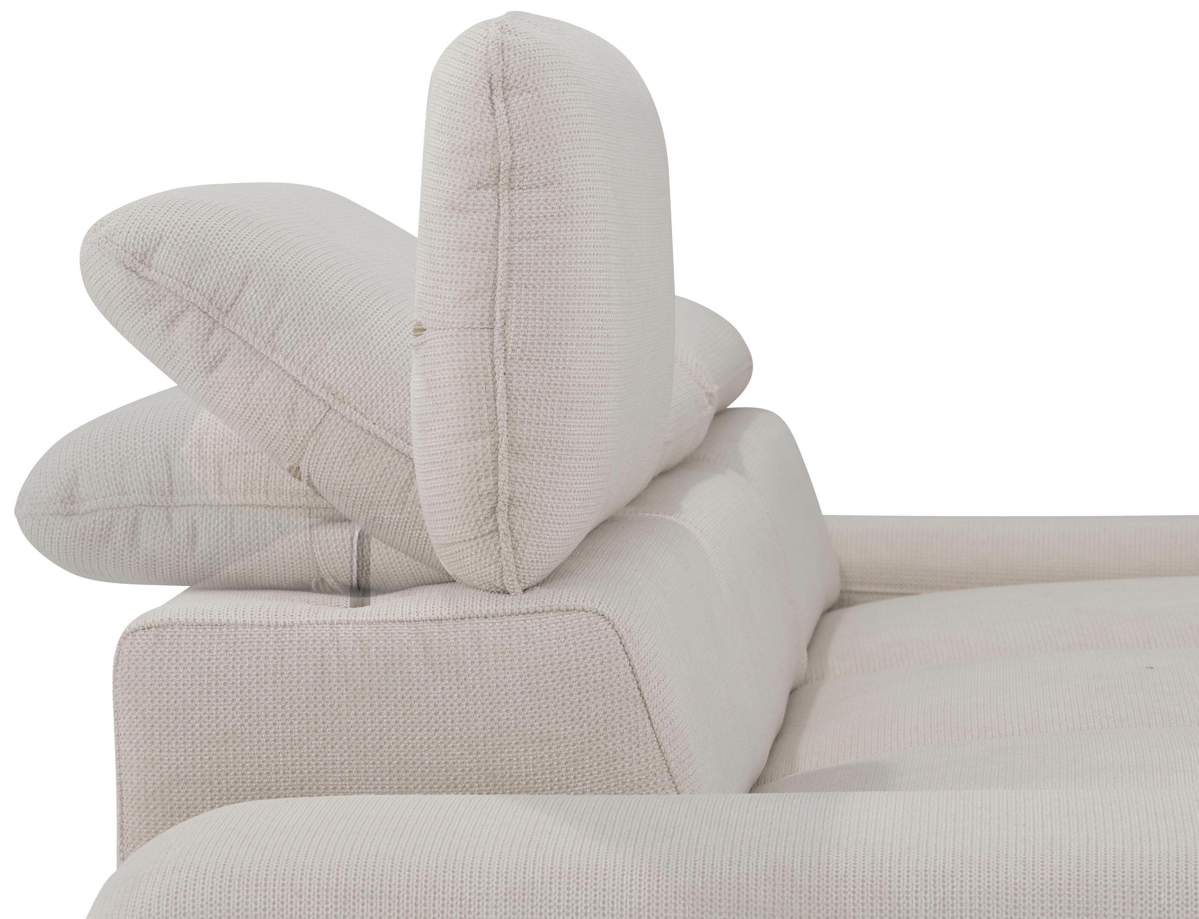 Home affaire Ecksofa »Alberto L-Form«, mit Kopfteilverstellung, wahlweise mit Bettfunktion