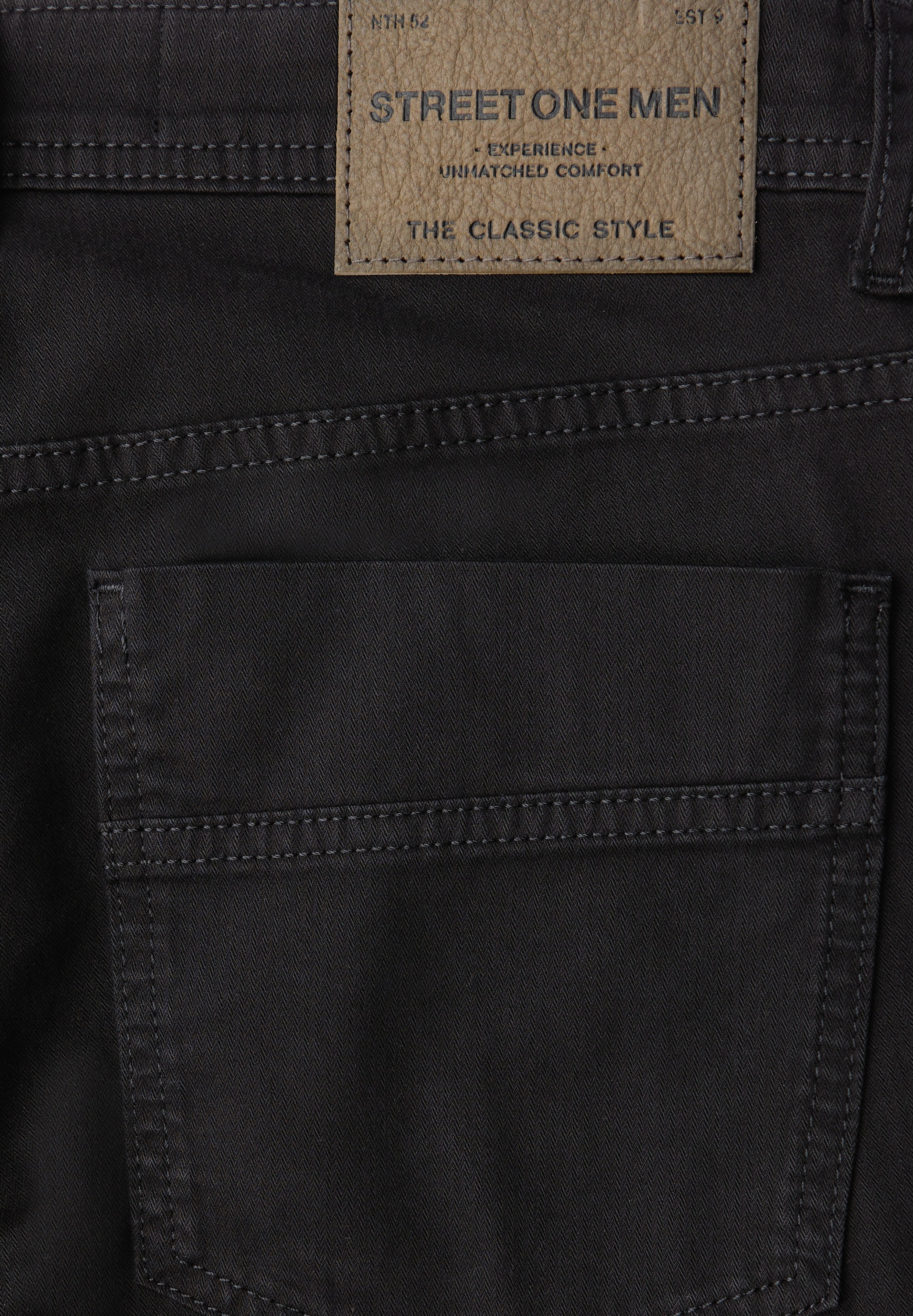 STREET ONE MEN Stoffhose  5-Pocket-Style