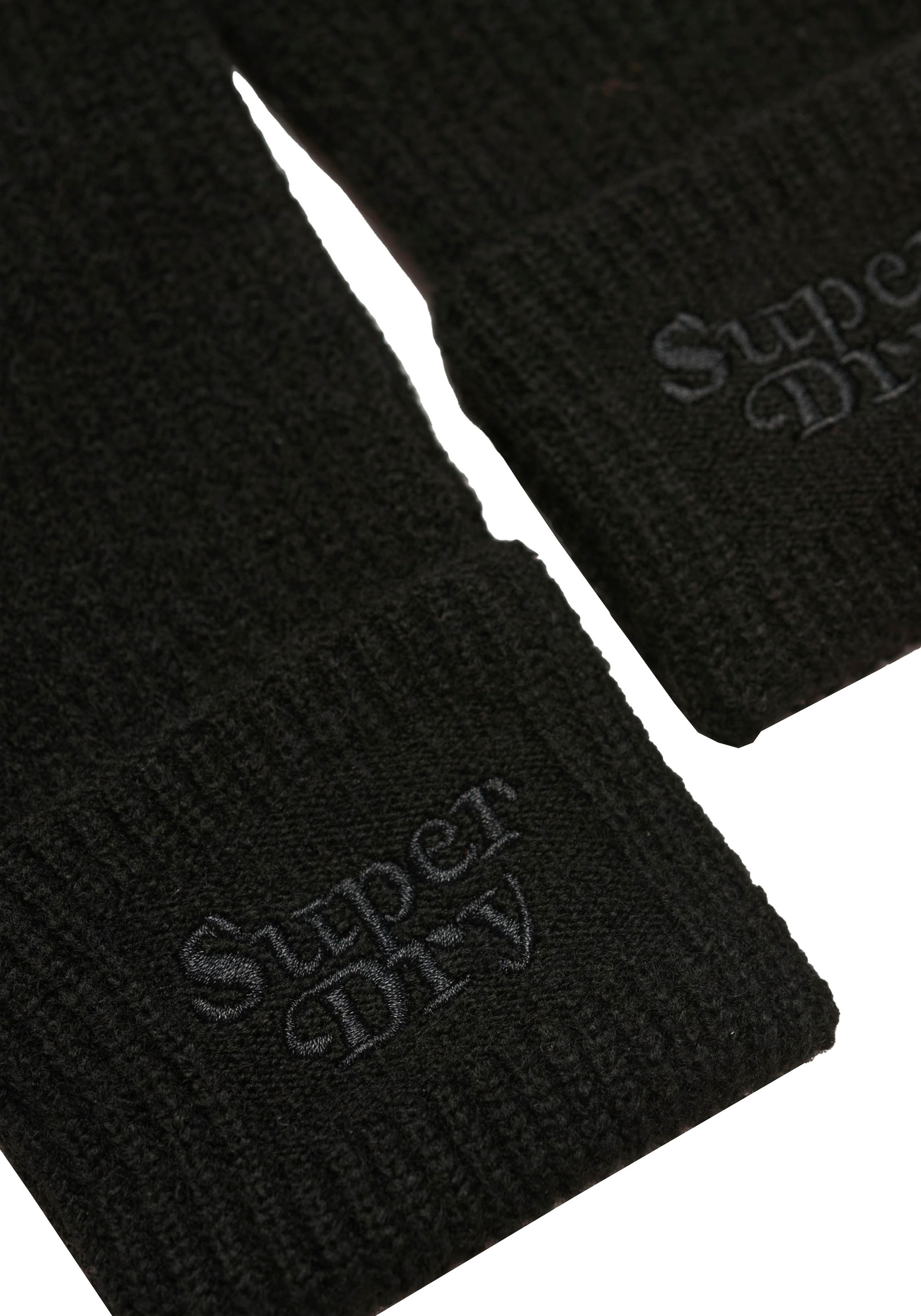 Superdry Strickhandschuhe »SOFT RIB KNIT GLOVES«