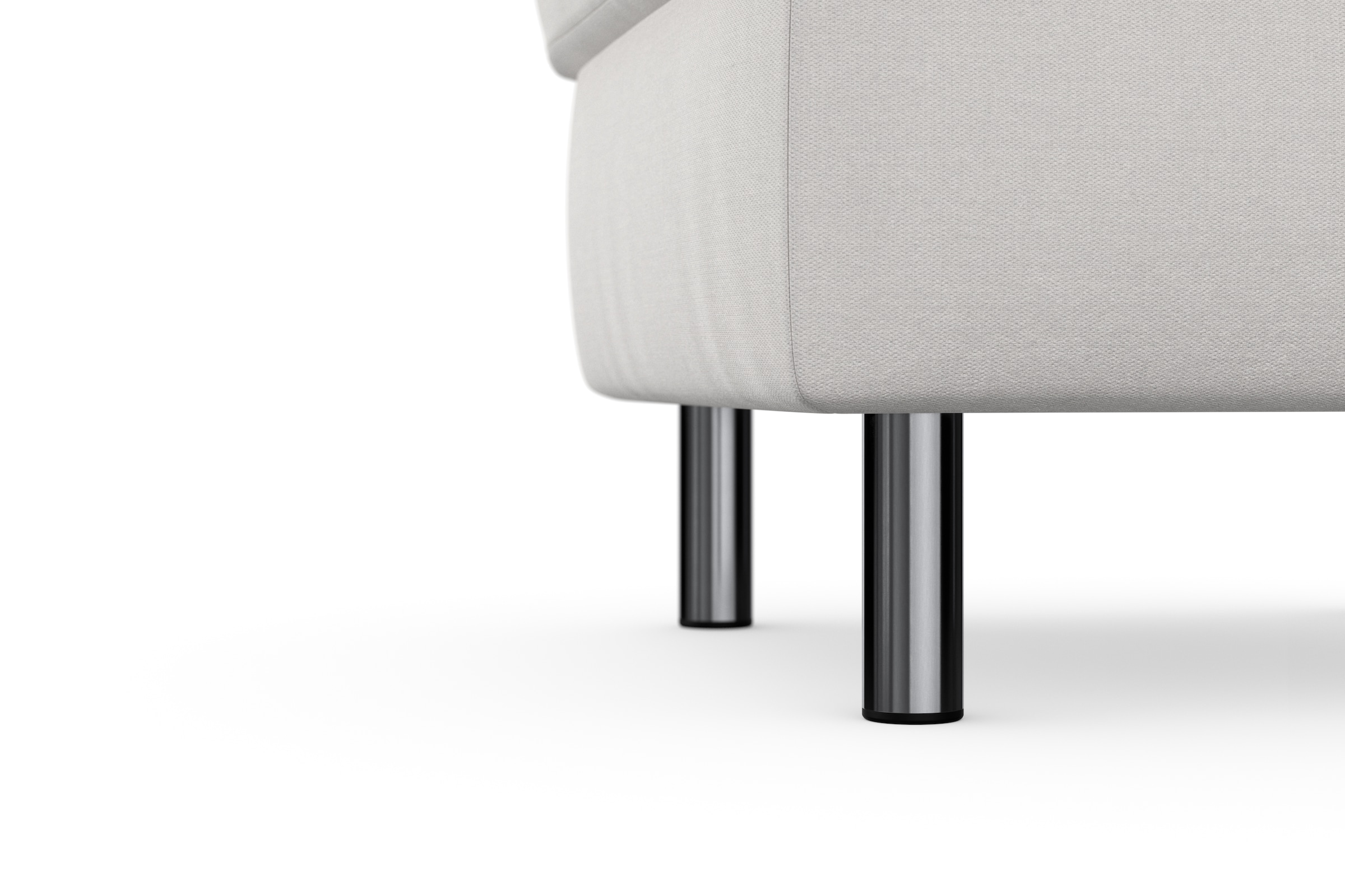 sit&more Stauraumhocker »Sinatra«, Sitzfläche ist abnehmbar, chromfarbene Metallfüße