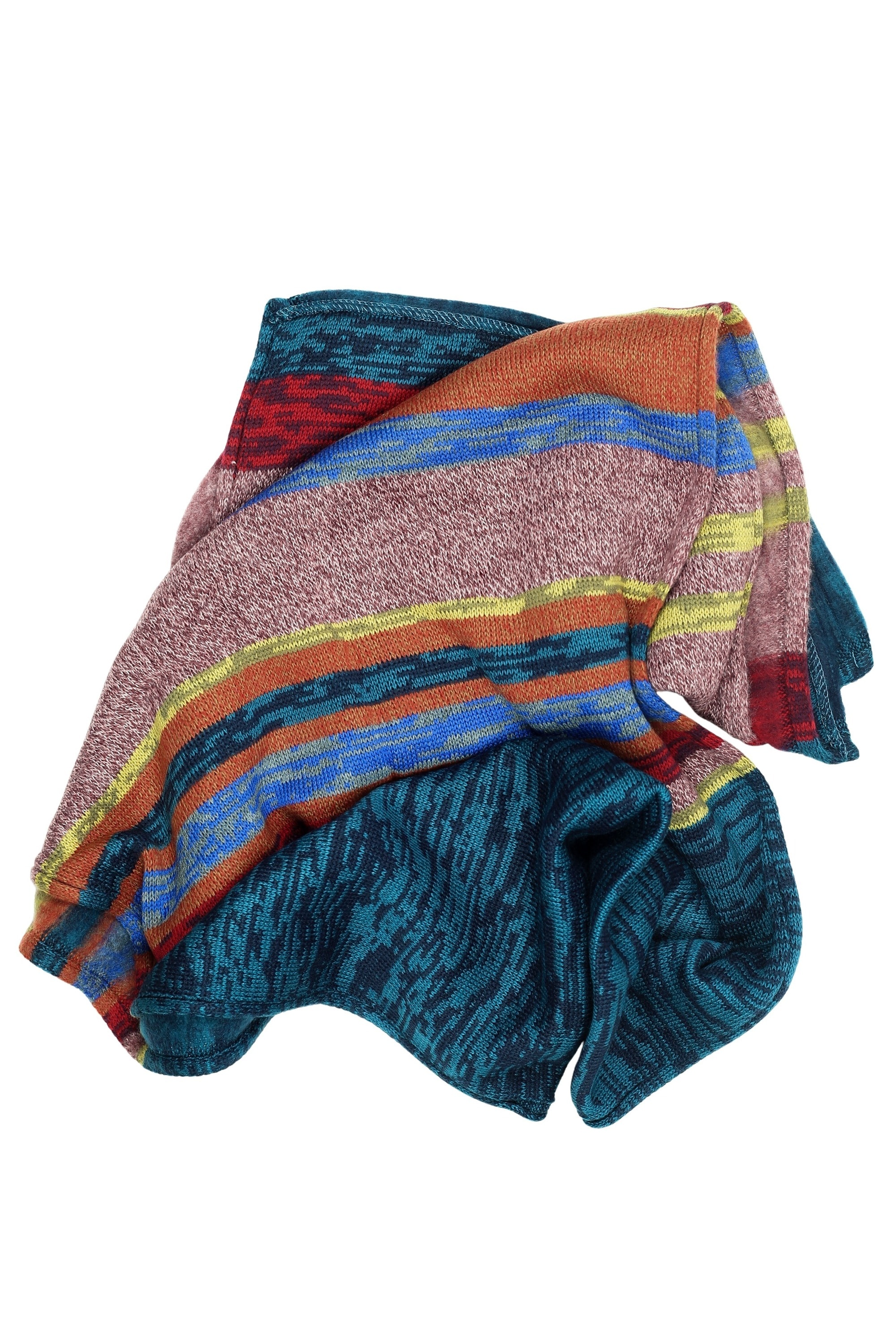COLLEZIONE ALESSANDRO Strickschal »Paul«, mit stylischen Farben, Made in Italy
