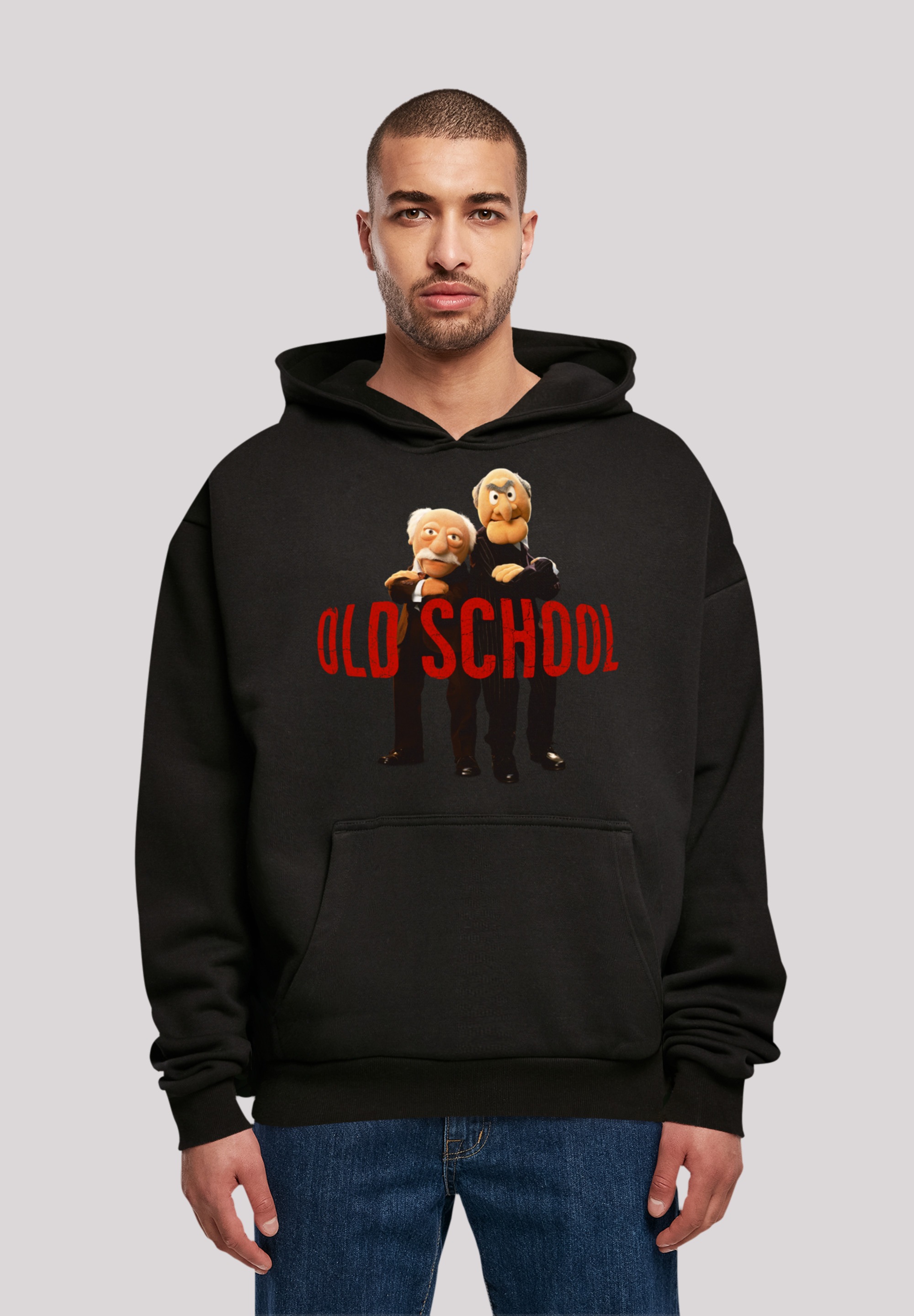 F4NT4STIC Kapuzenpullover "Disney Muppets Old school", Premium Qualität