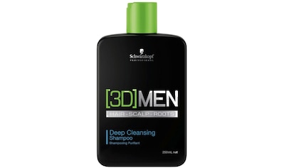 Schwarzkopf Professional Haarshampoo »3D Men Deep Cleansing Shampoo«, (1 tlg.),... kaufen