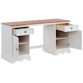 Home affaire Schreibtisch »Melissa«, aus schönem massivem Kiefernholz, Breite 150 cm