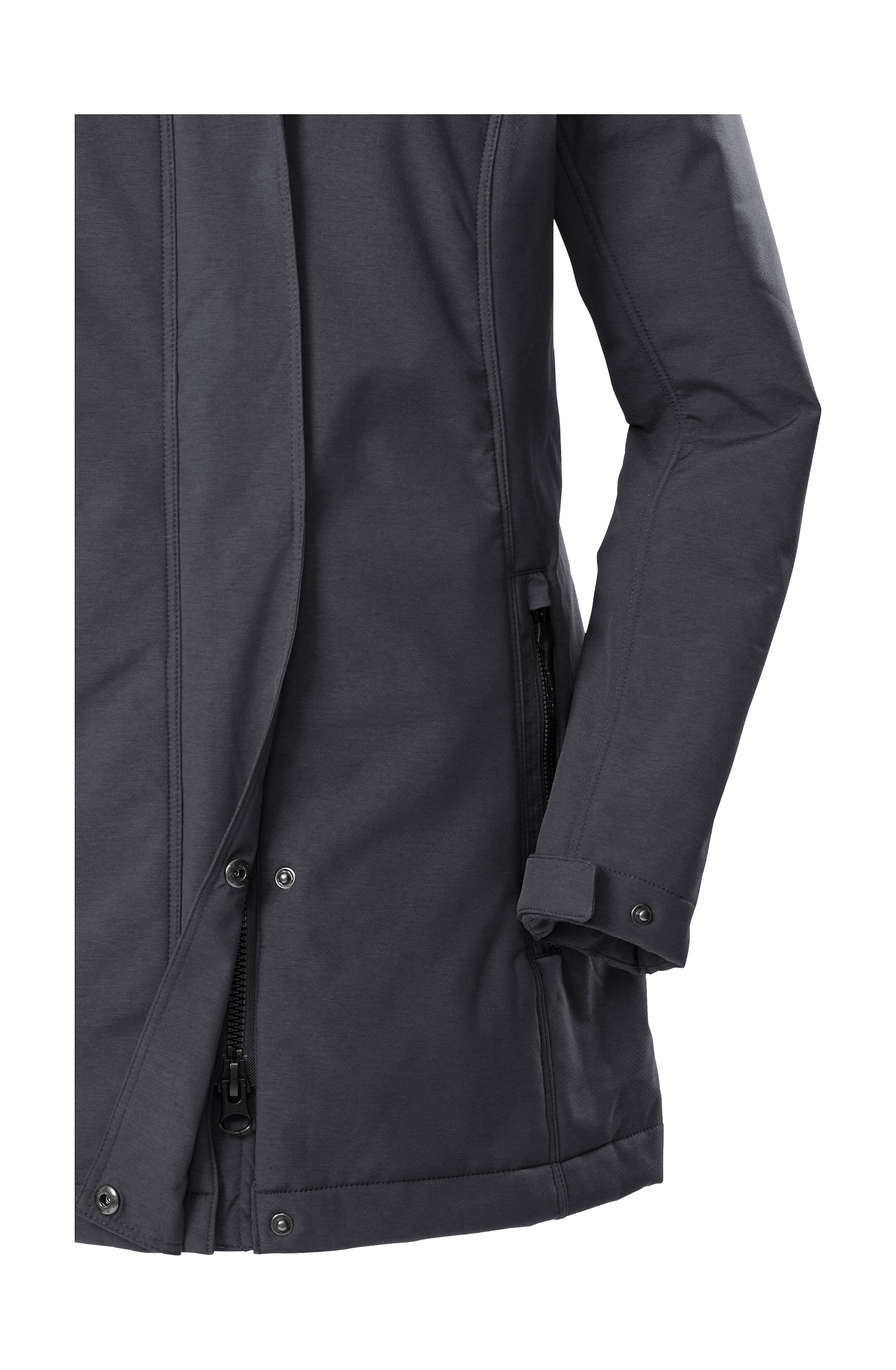 G.I.G.A. DX by killtec Softshellparka »GW 36 WMN SFTSHLL PRK«, Softshellparka: wasserdicht, atmungsaktiv, Teddyfell