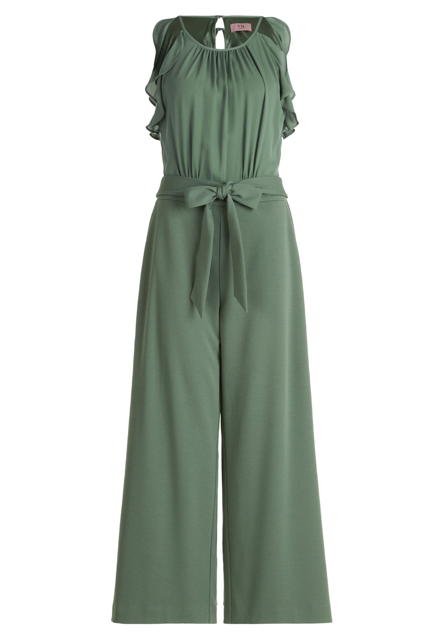 Vera Mont Overall "Damen Jumpsuit mit Volant" 1 Stk. tlg. Bindeband günstig online kaufen