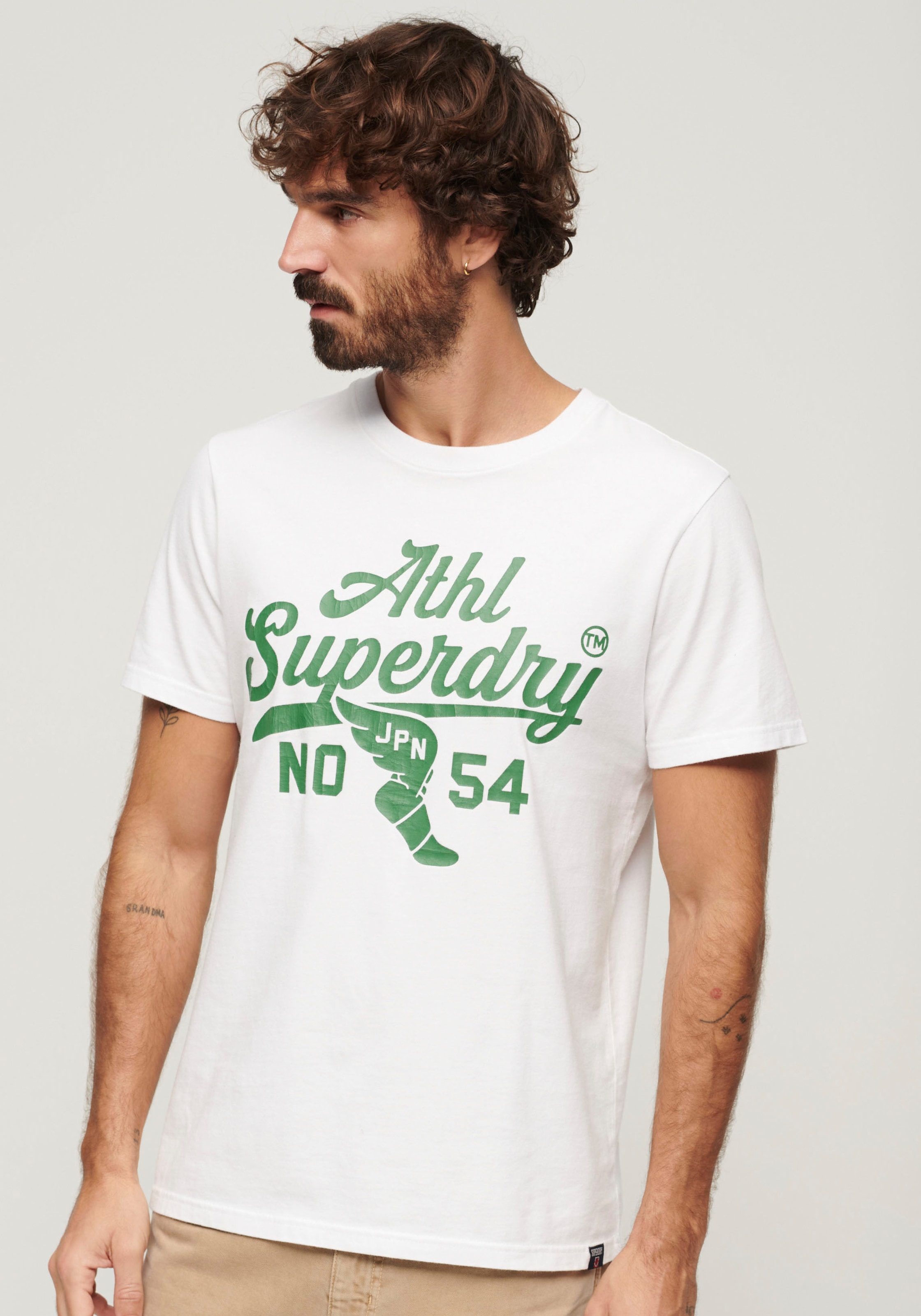 Superdry Kurzarmshirt "SD-TRACK & FIELD ATH GRAPHIC TEE"