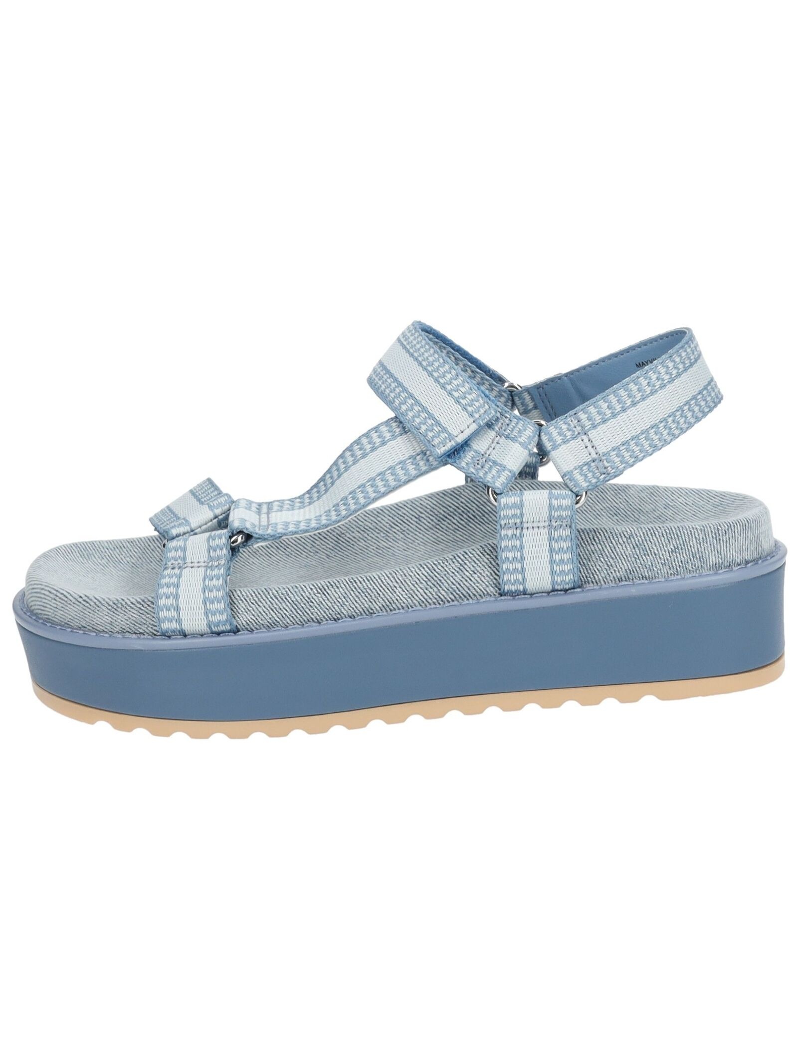 STEVE MADDEN Riemchensandale "STEVE MADDEN Sandalen Textil" günstig online kaufen