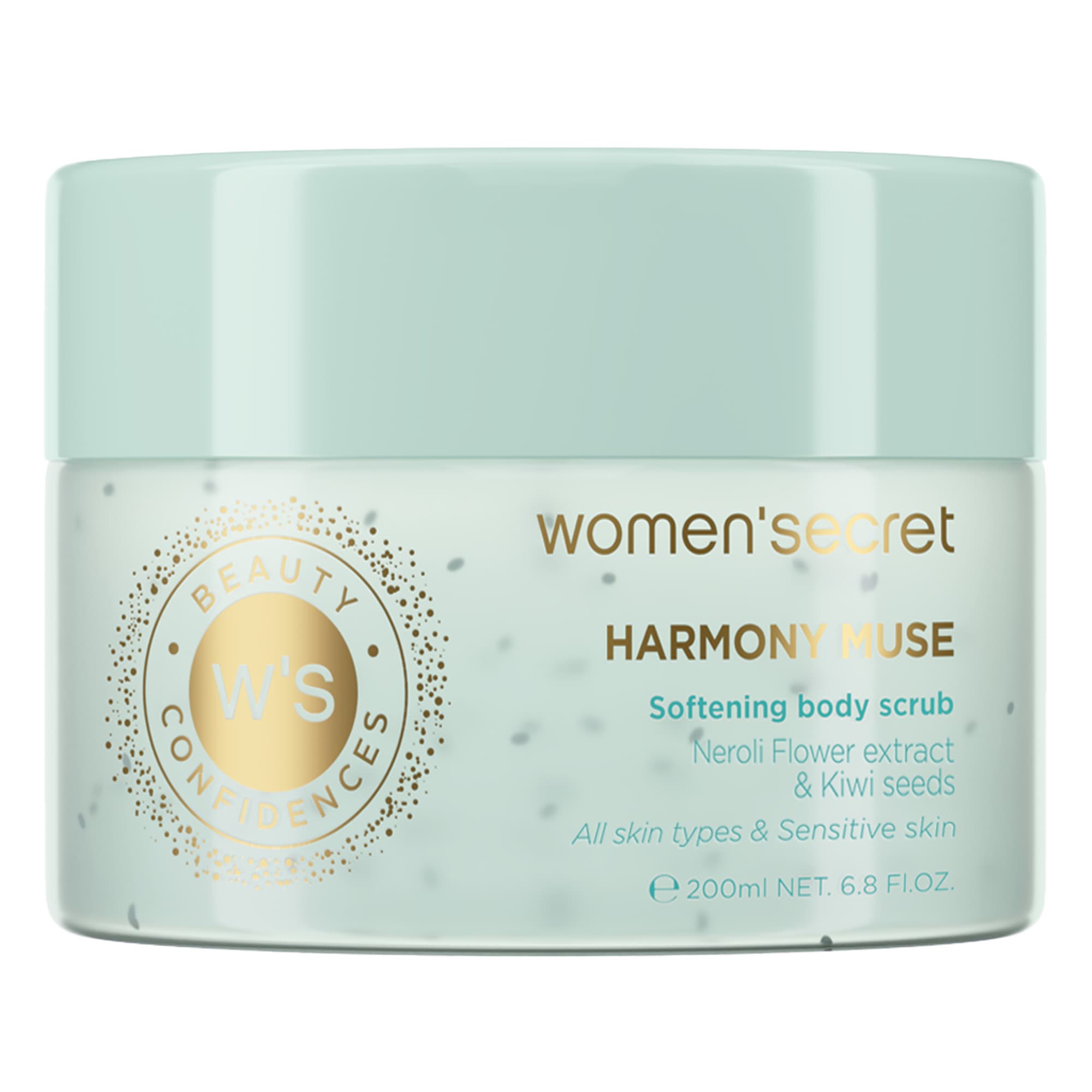 WOMEN'SECRET Damen Körperpeeling "Harmony Muse Body Scrub"200 ml, Hautreinigungsmittel