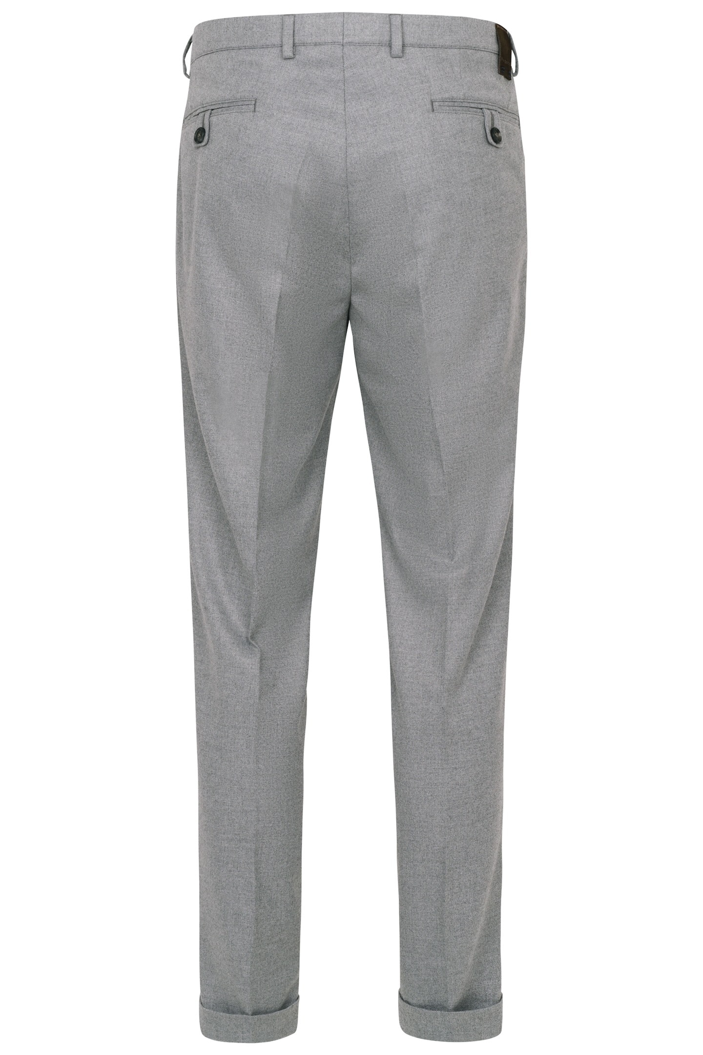 bugatti Bundfaltenhose, mit Modern-Flanell-Soft-Touch