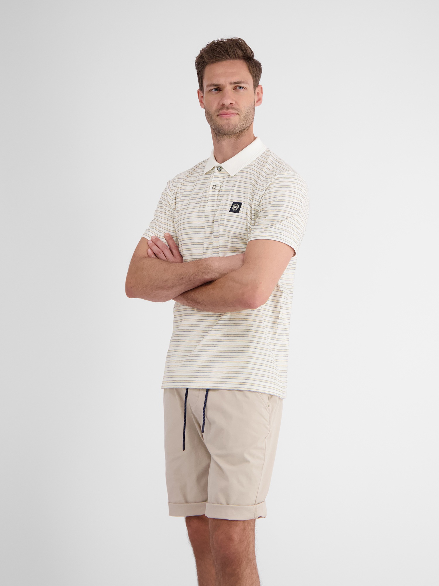 LERROS Poloshirt »LERROS Herren Poloshirt, gestreift«